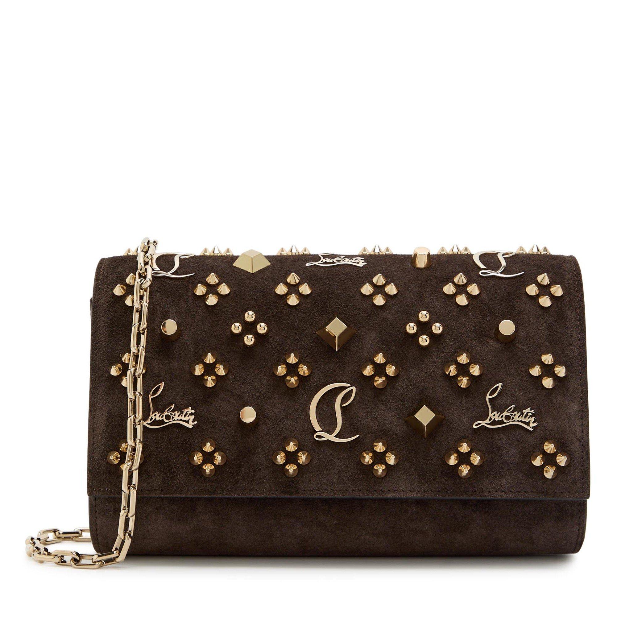 BROWN - Christian Louboutin - PALOMA CLUTCH CROSTA/SP LOUBIN - 1