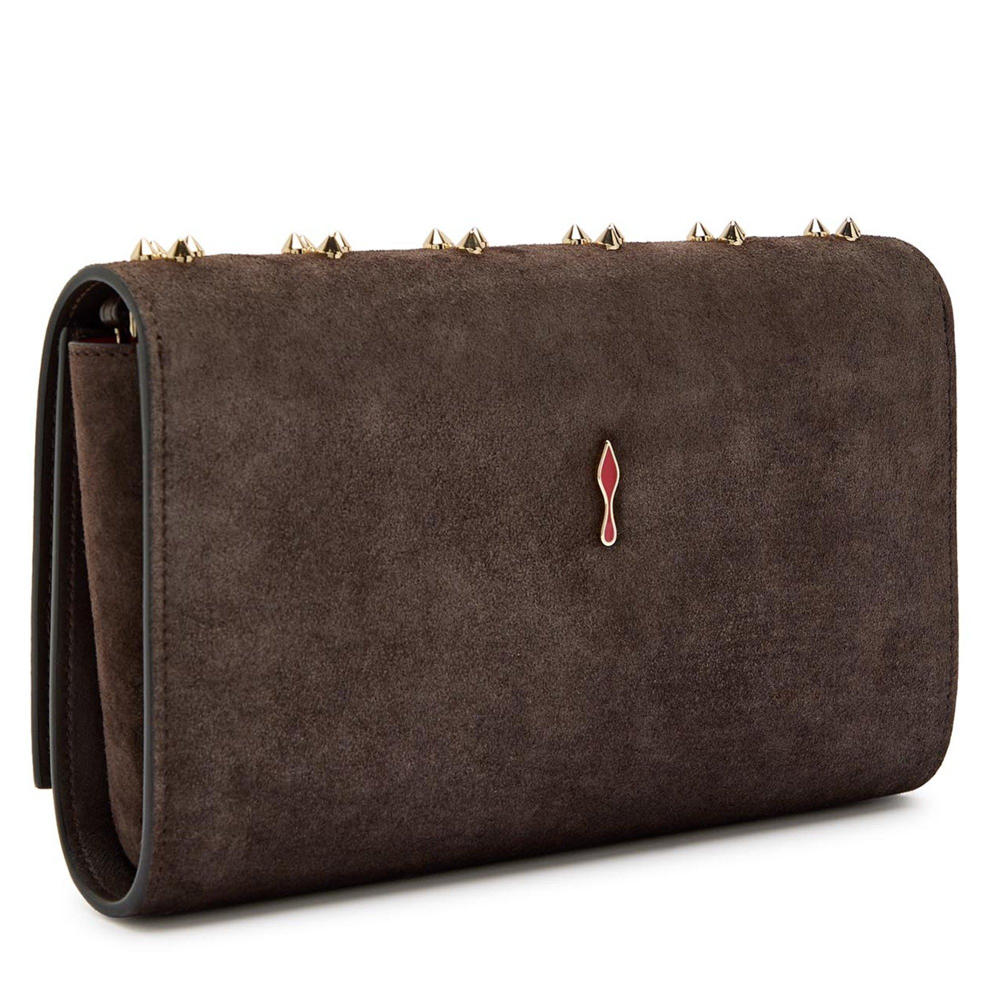 BROWN - Christian Louboutin - PALOMA CLUTCH CROSTA/SP LOUBIN - 2
