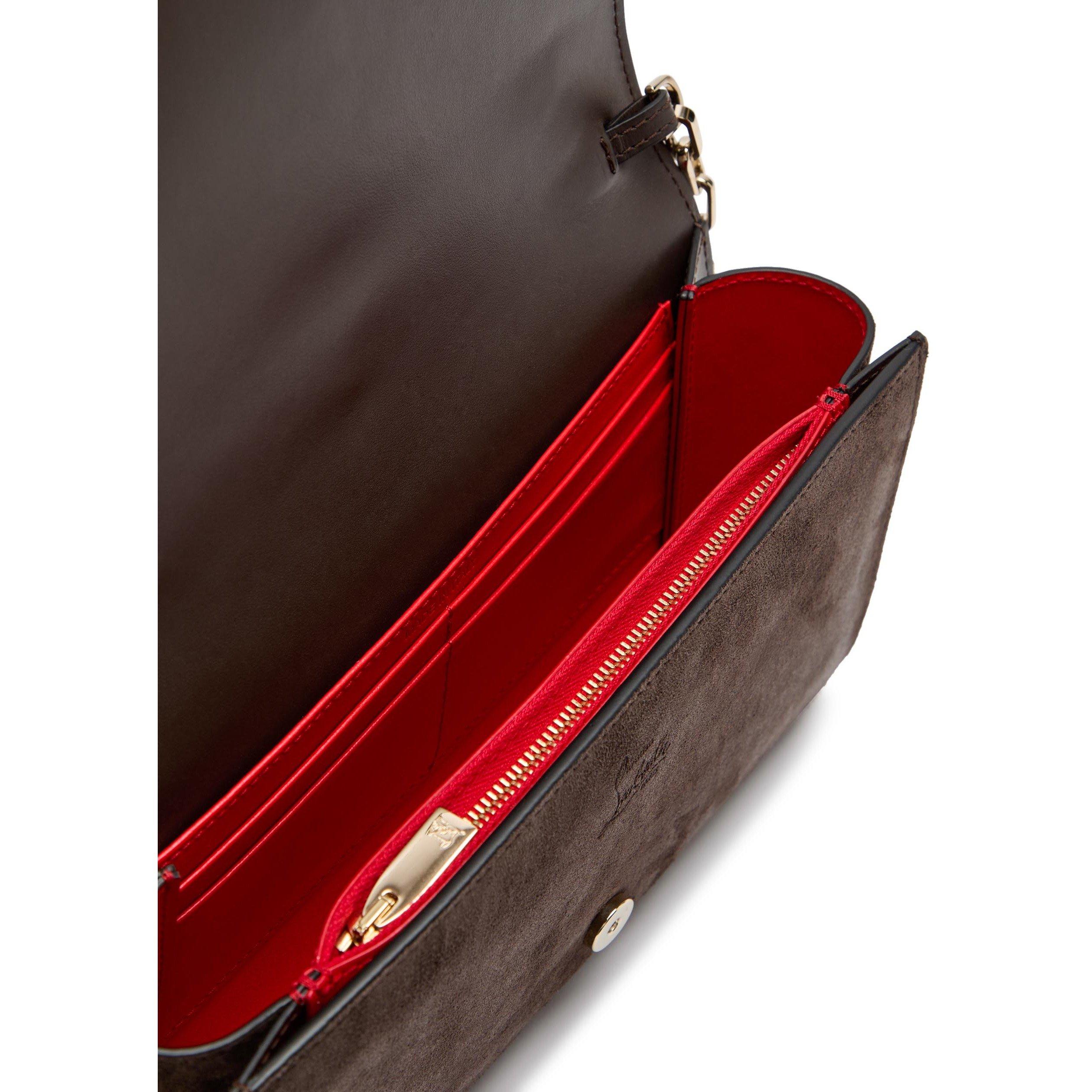 BROWN - Christian Louboutin - PALOMA CLUTCH CROSTA/SP LOUBIN - 5