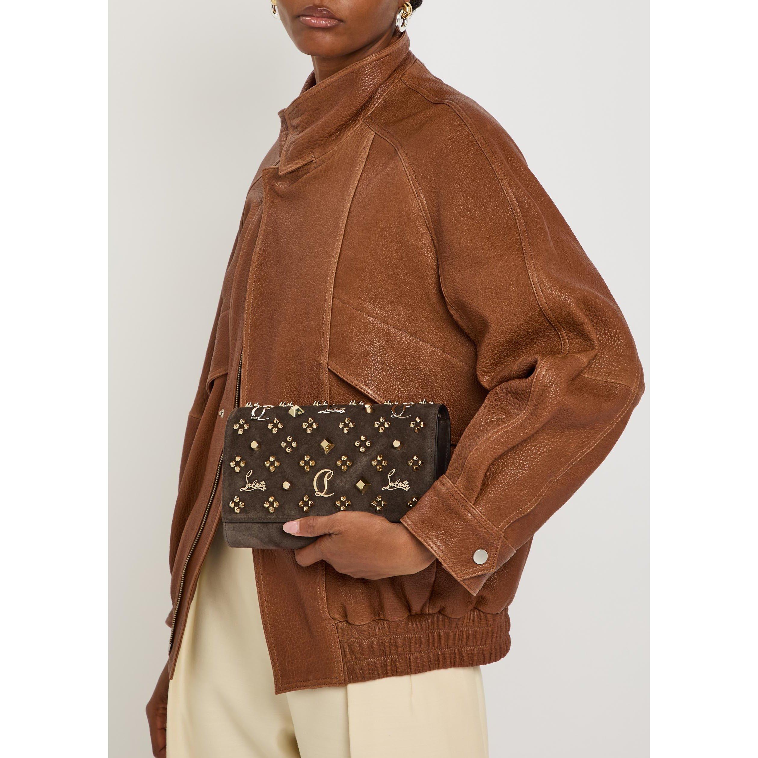 BROWN - Christian Louboutin - PALOMA CLUTCH CROSTA/SP LOUBIN - 6