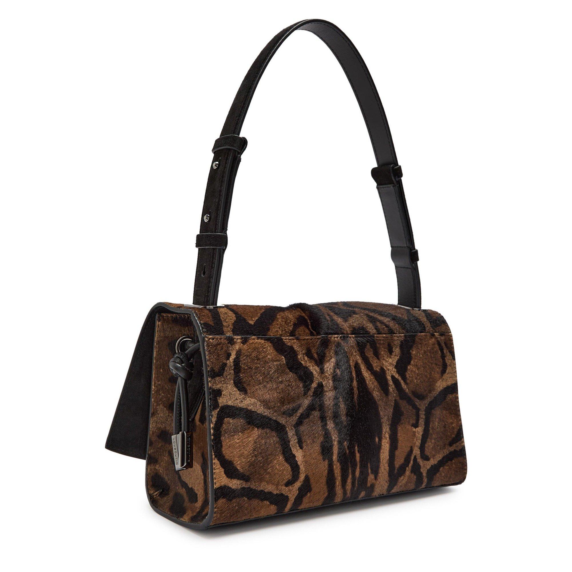 BROWN - Christian Louboutin - BAGGY SHOULDER SMALL PONY BENG - 2