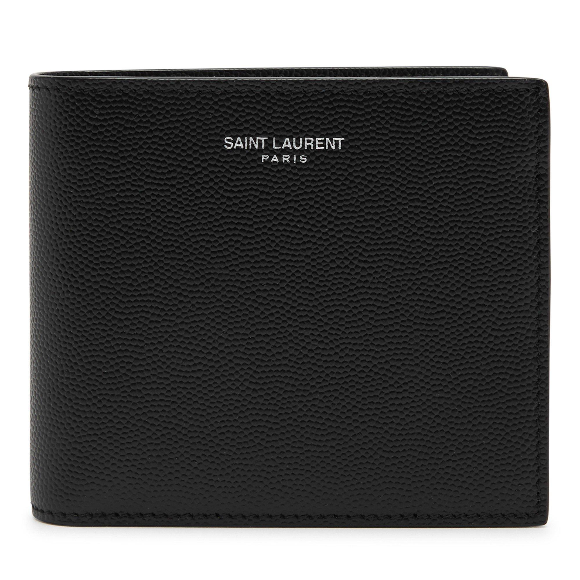BLACK - Saint Laurent - YSL WLLT GRAIN TECHNO CO