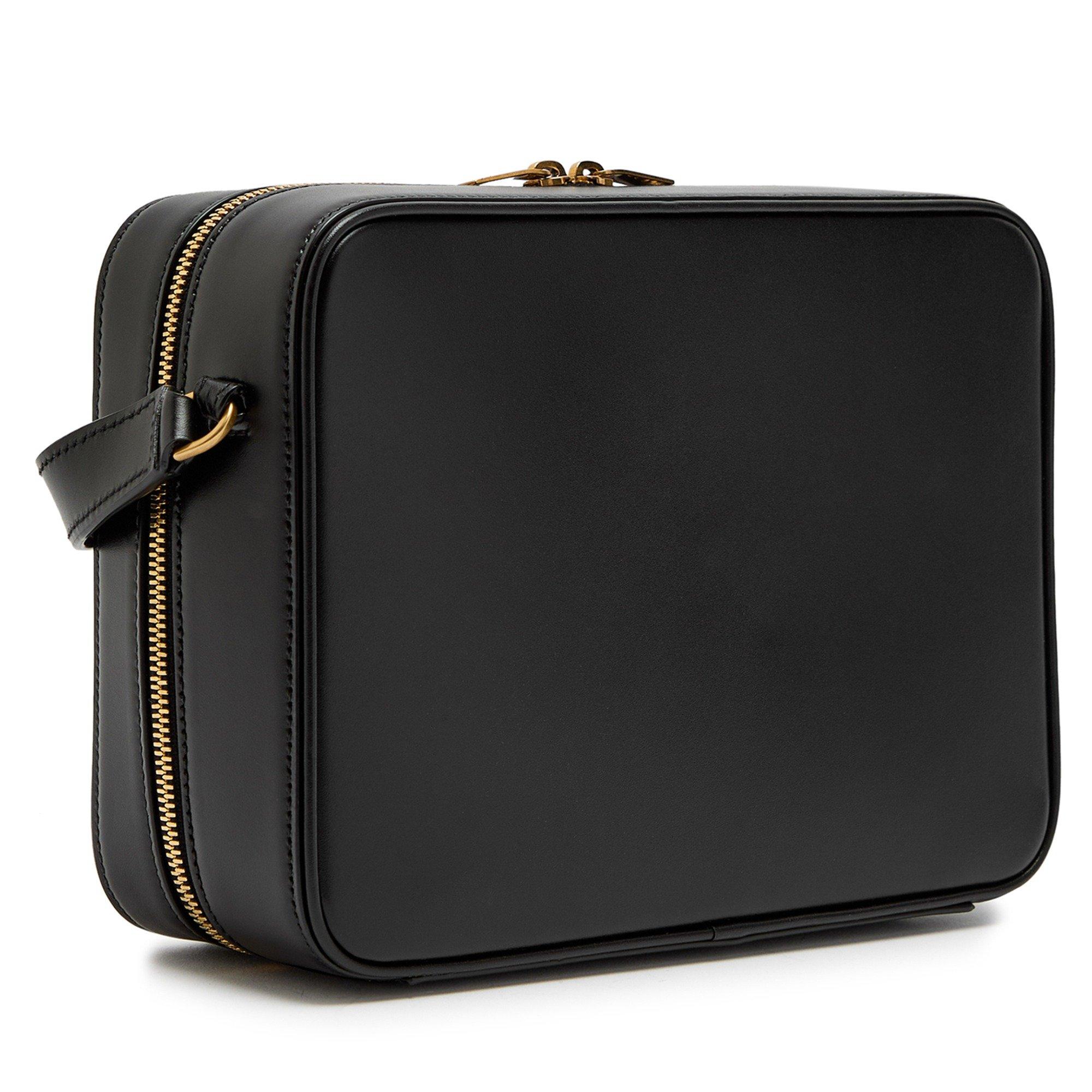 BLACK - Saint Laurent - Men's Daily Leather Camera Bag - 2