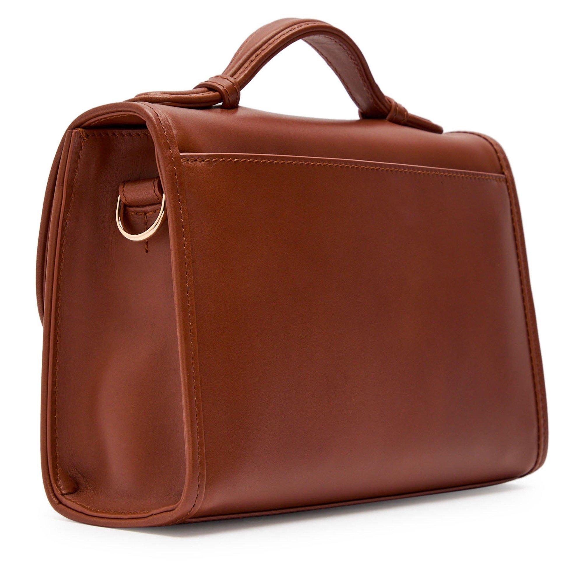 TAN - Gabriela Hearst - Women's Leonora Small Leather Shoulder Bag - 2