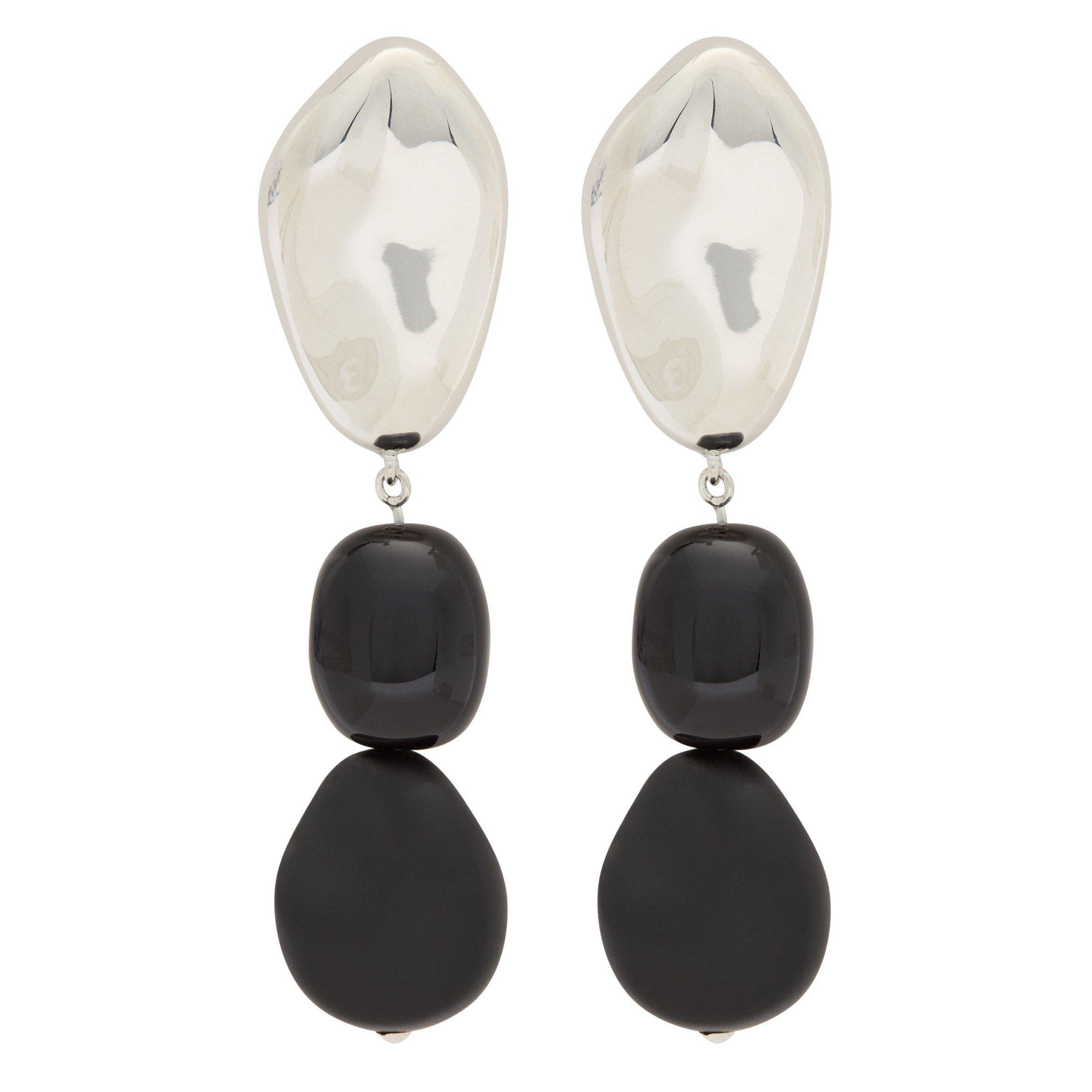 BLACK AND OTHER - AGMES - Long Tess Earrings