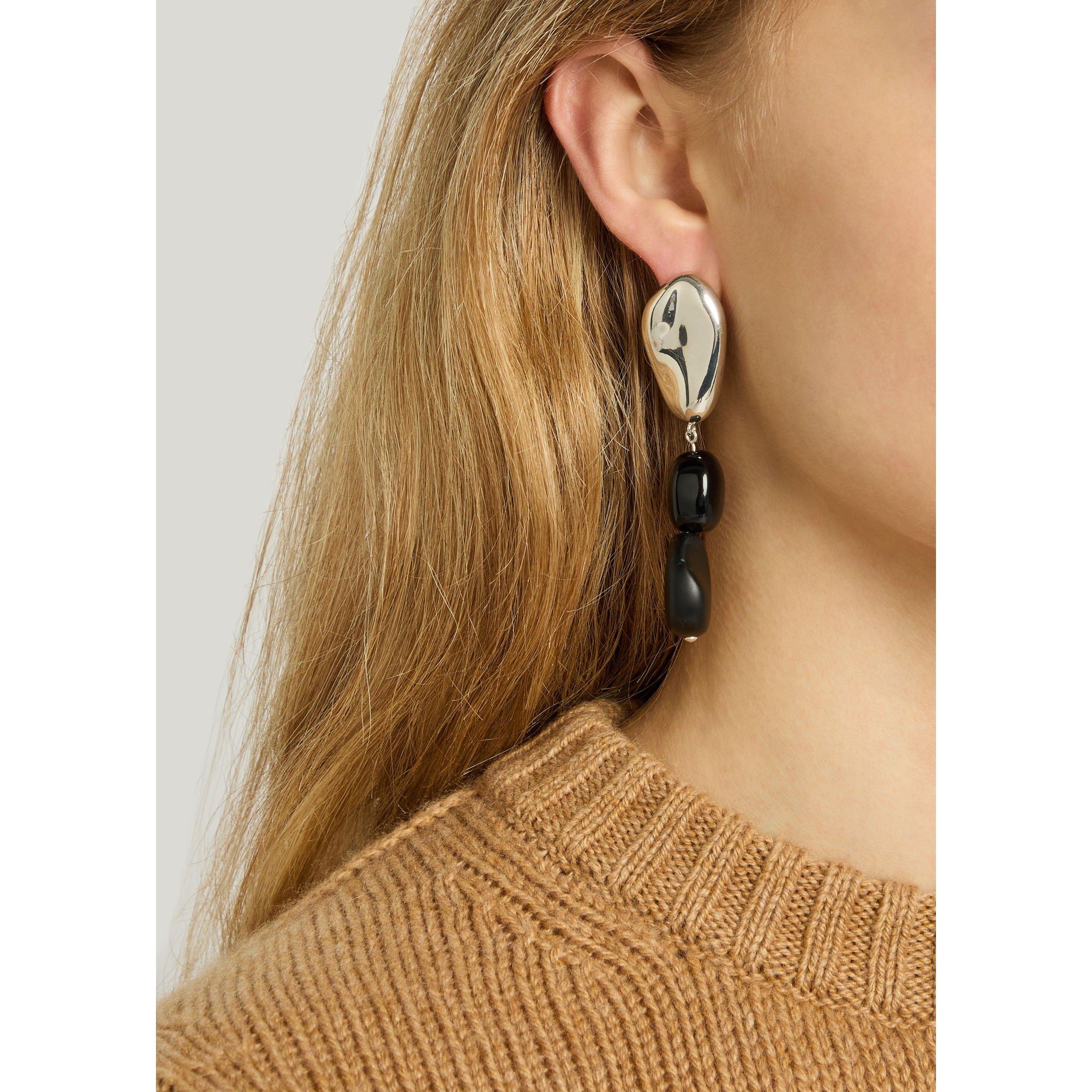 BLACK AND OTHER - AGMES - Long Tess Earrings - 3