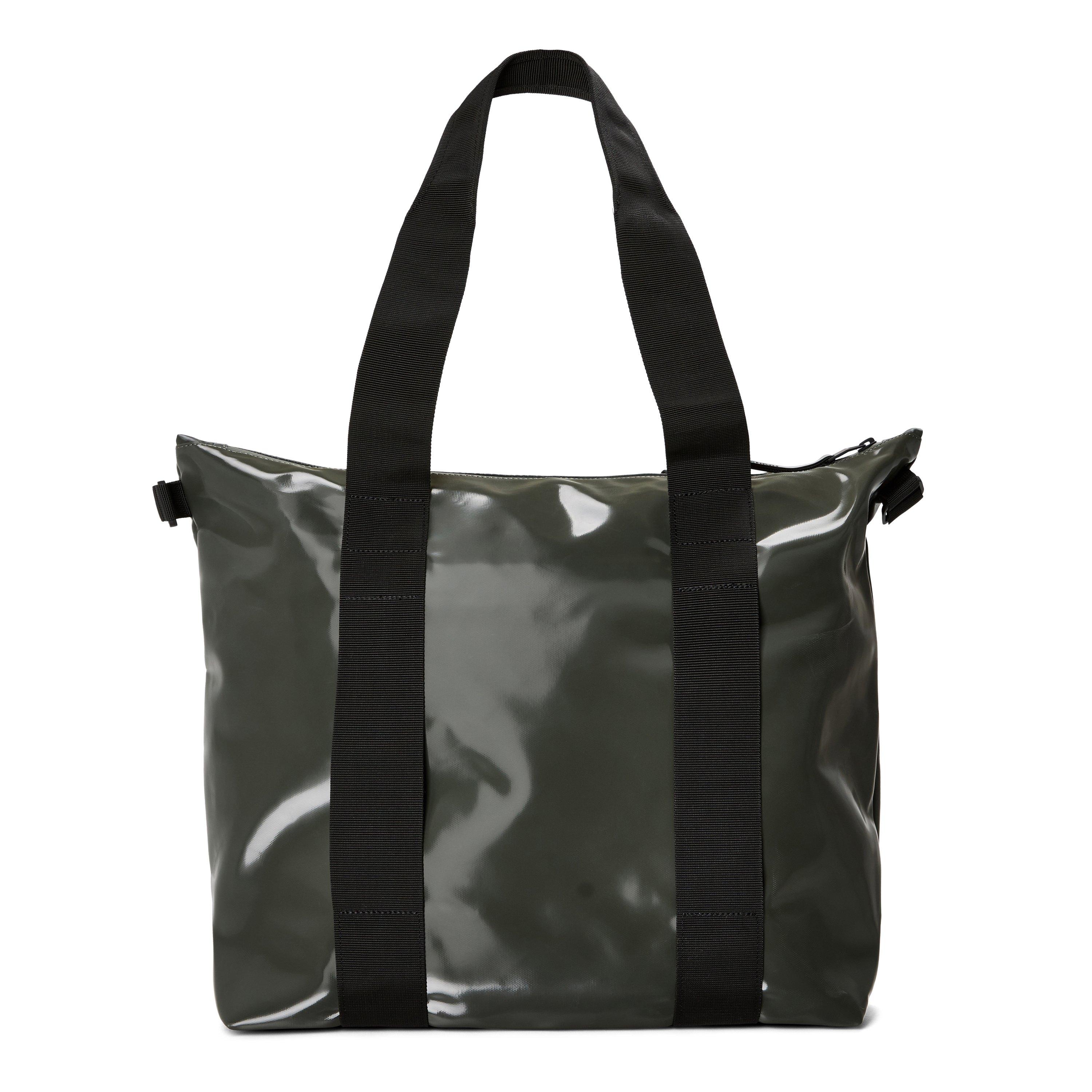DARK GREEN - Rains - B Tote Bag Mini W3 - 1