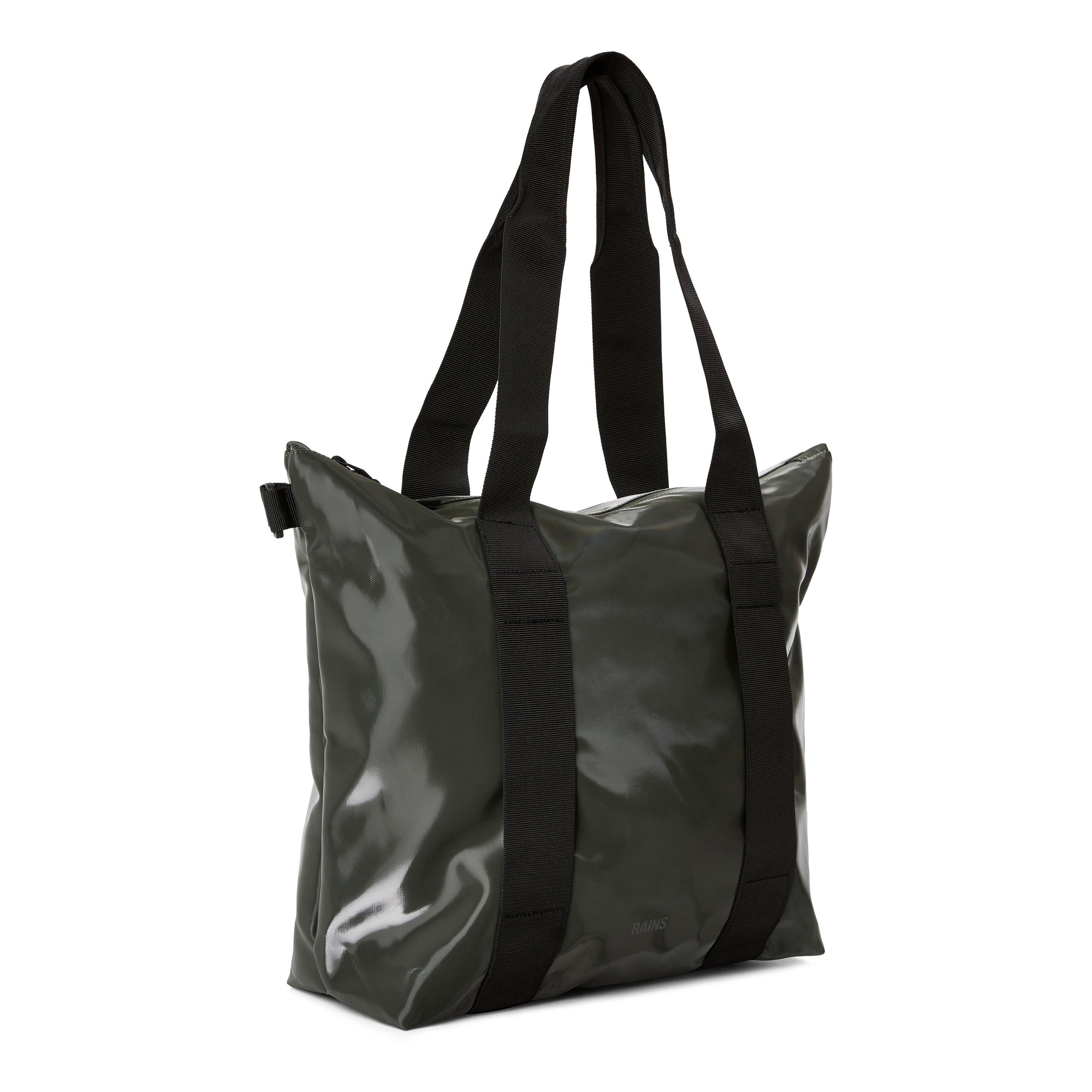 DARK GREEN - Rains - B Tote Bag Mini W3 - 2