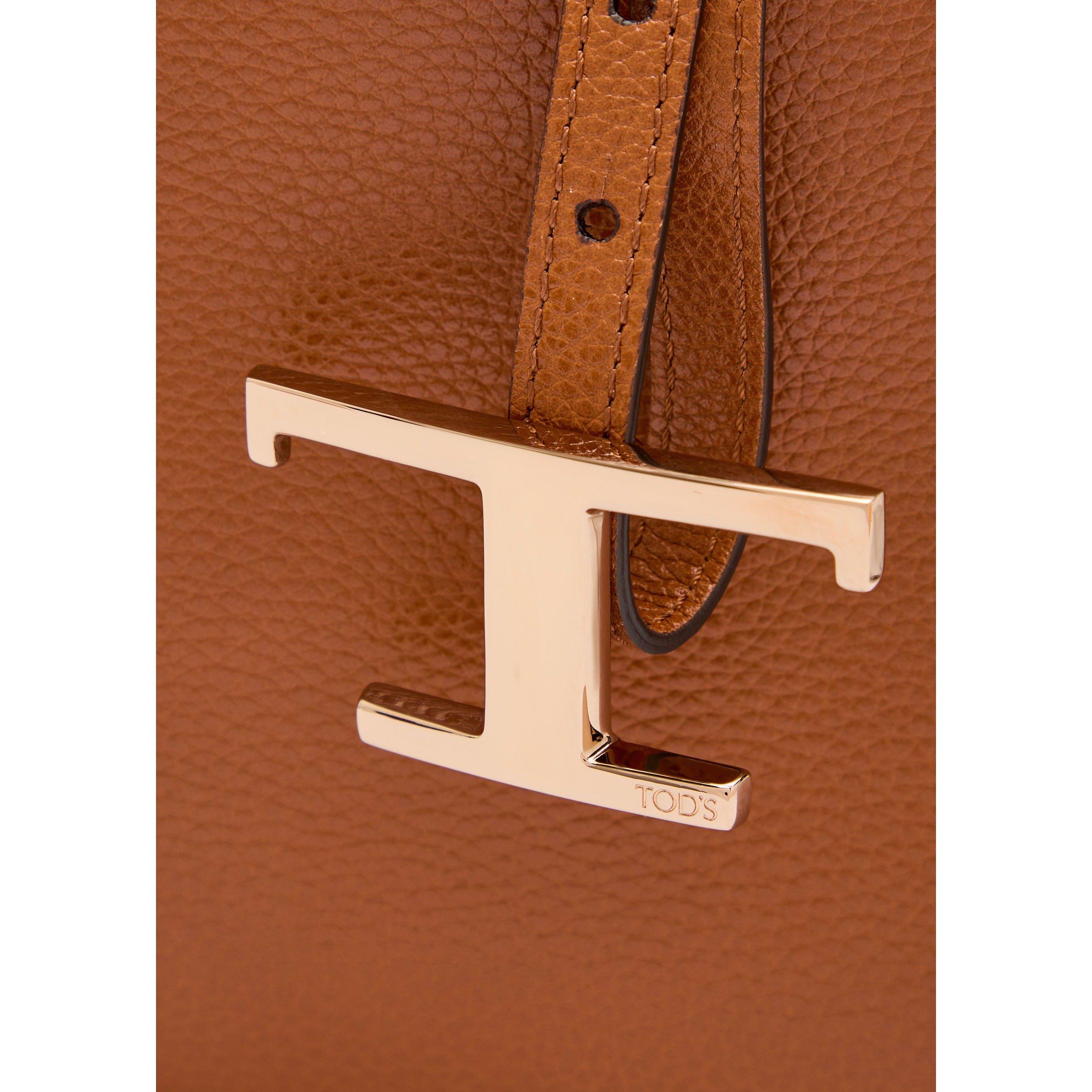TAN - Tods - T TOP HANDLE MINI - 4