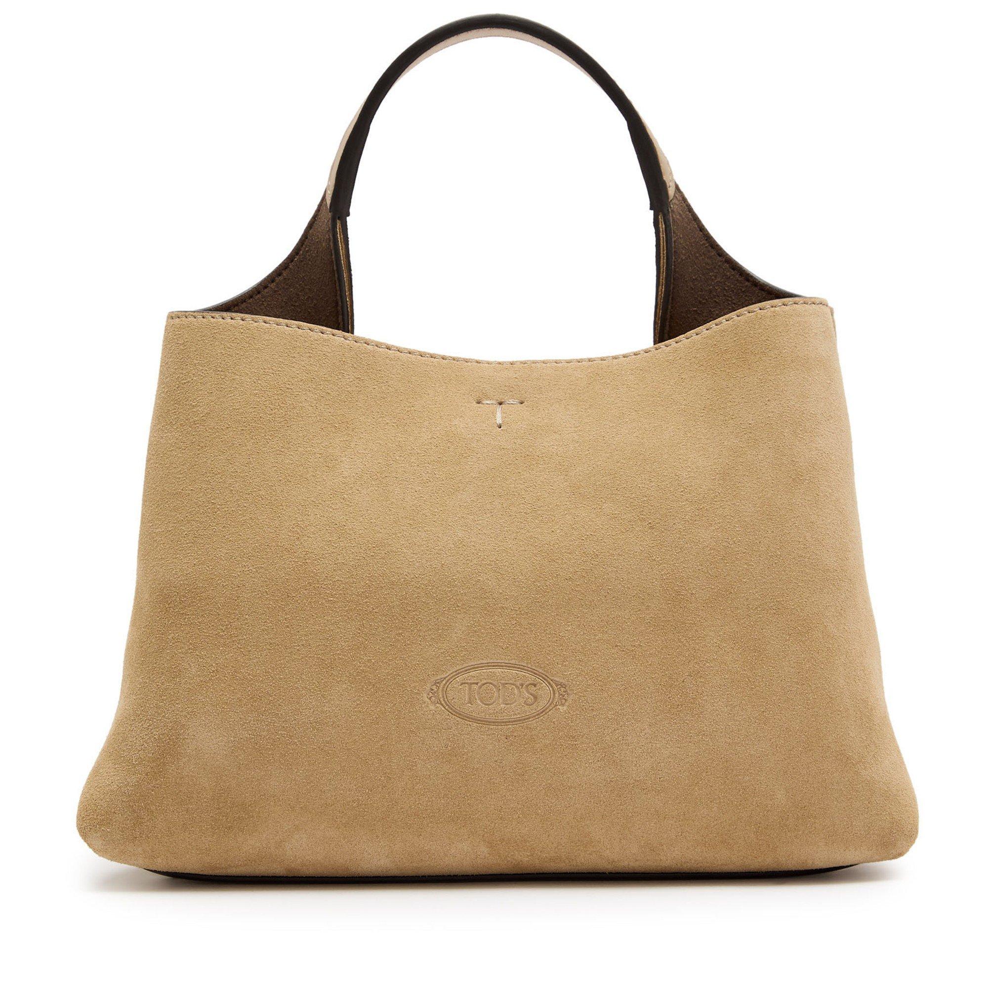 TAN - Tods - T MICRO BAG SUEDE - 1