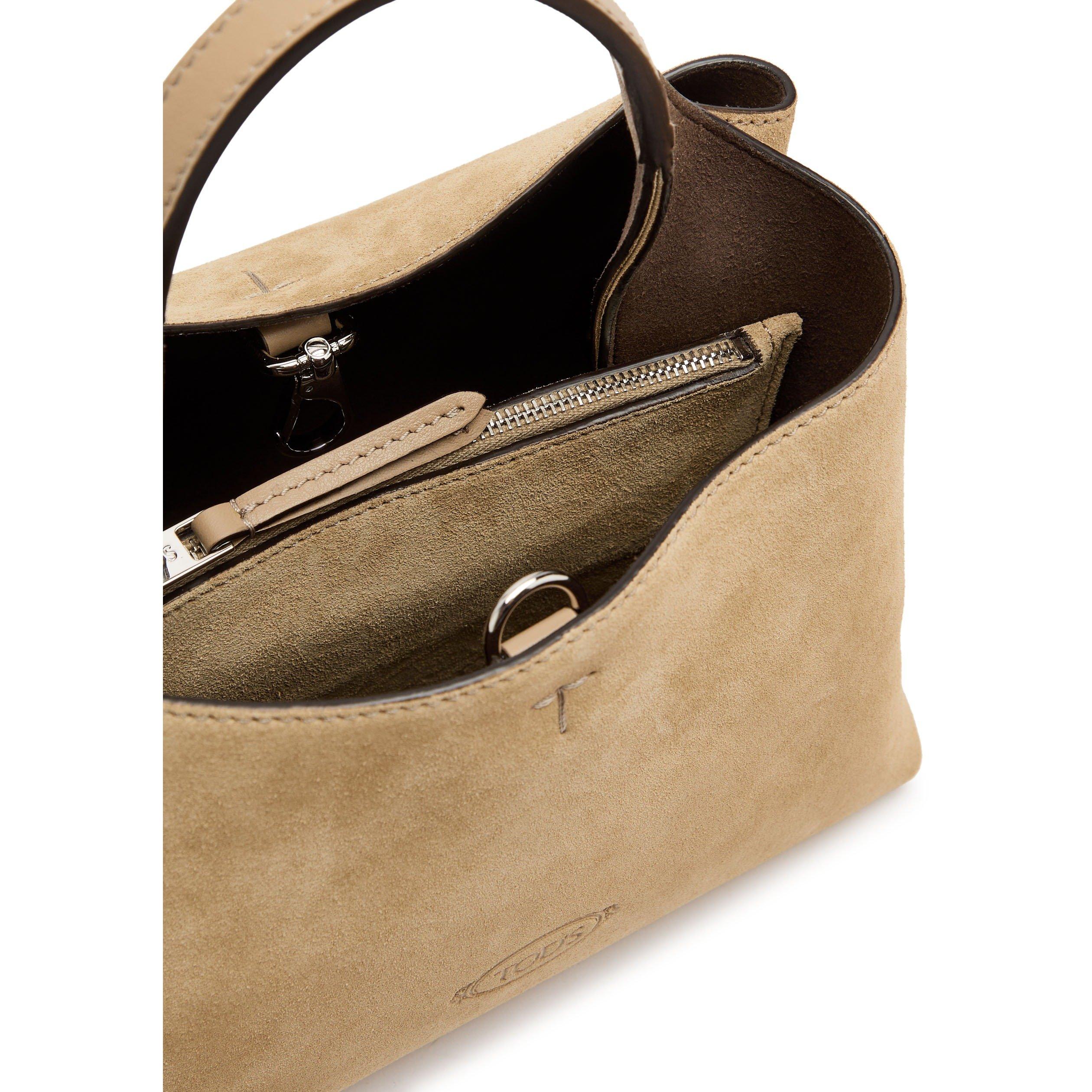 TAN - Tods - T MICRO BAG SUEDE - 5