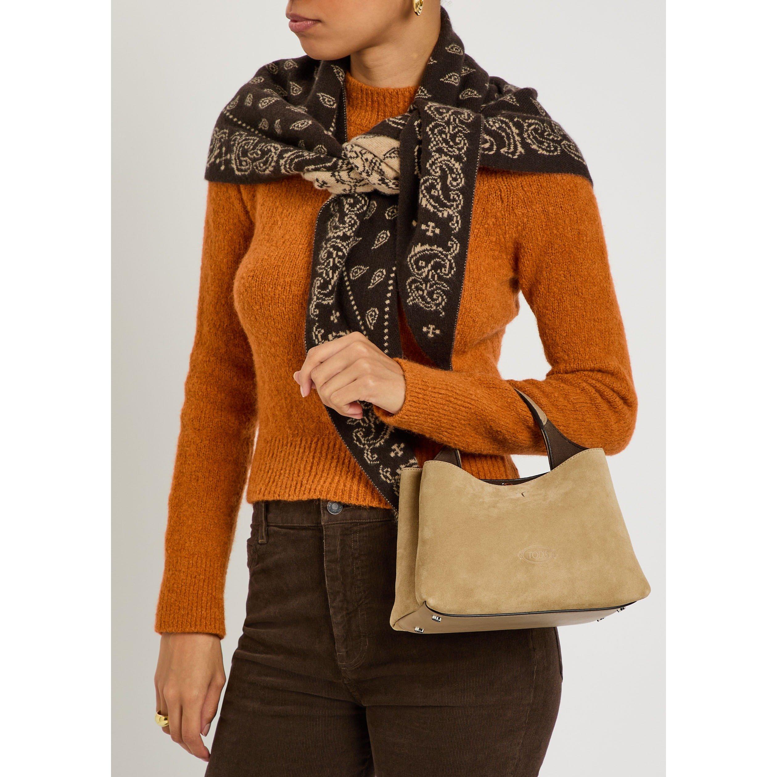 TAN - Tods - T MICRO BAG SUEDE - 6