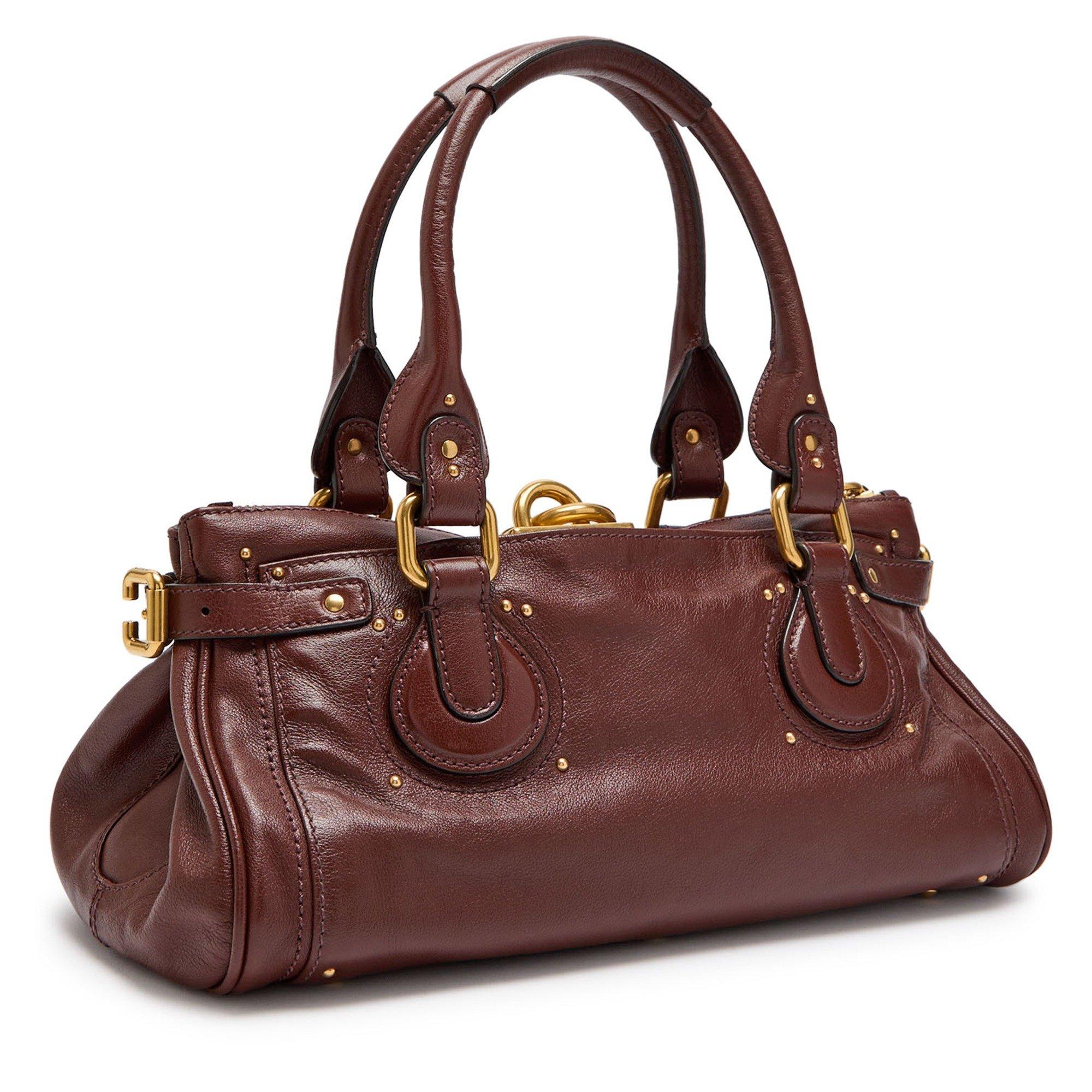 DARK BROWN - Chloe - PADDINGTON SHOULDER BAG - 2