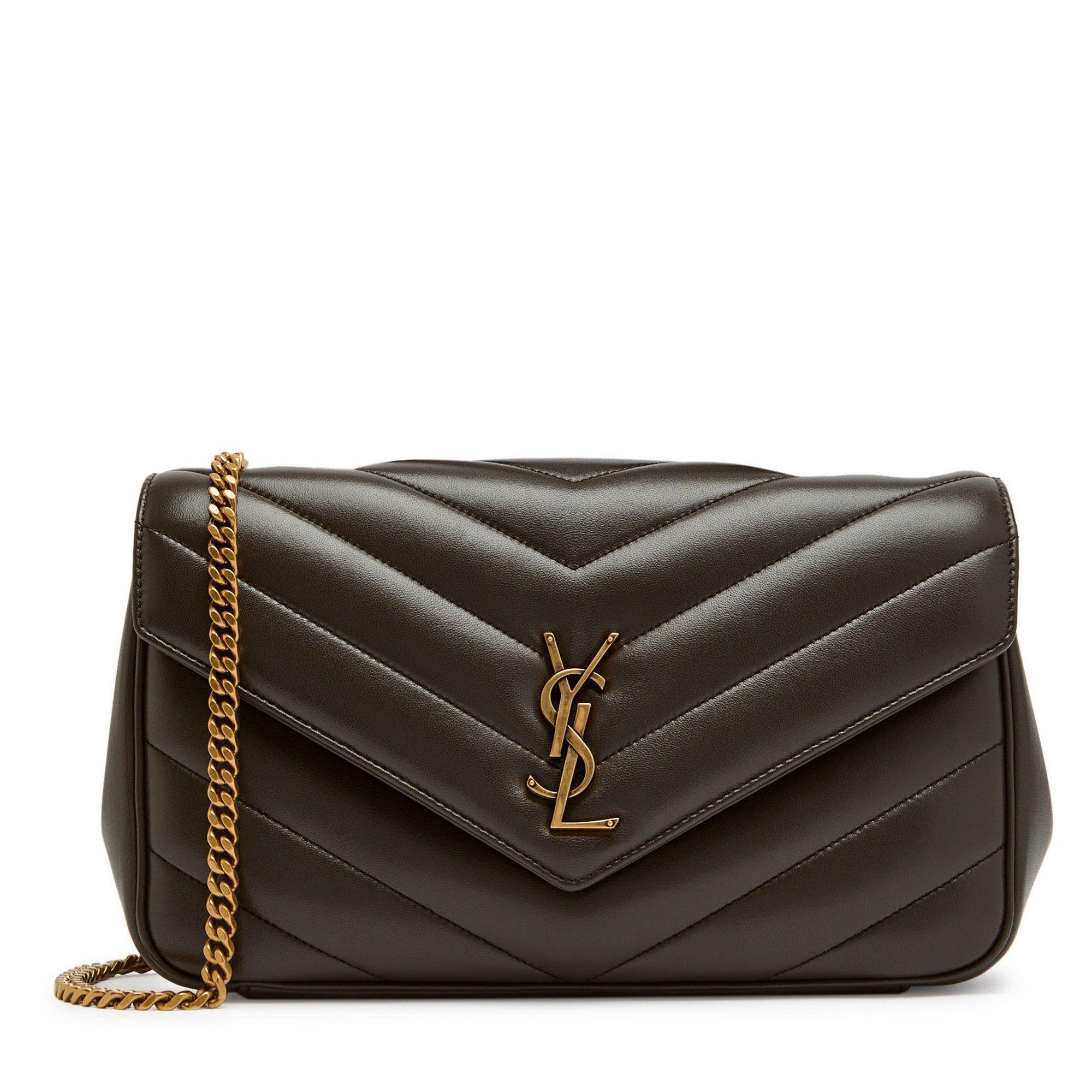 DARK GREY - Saint Laurent - LOULOU MEDIUM (NEW COLOR GREY)