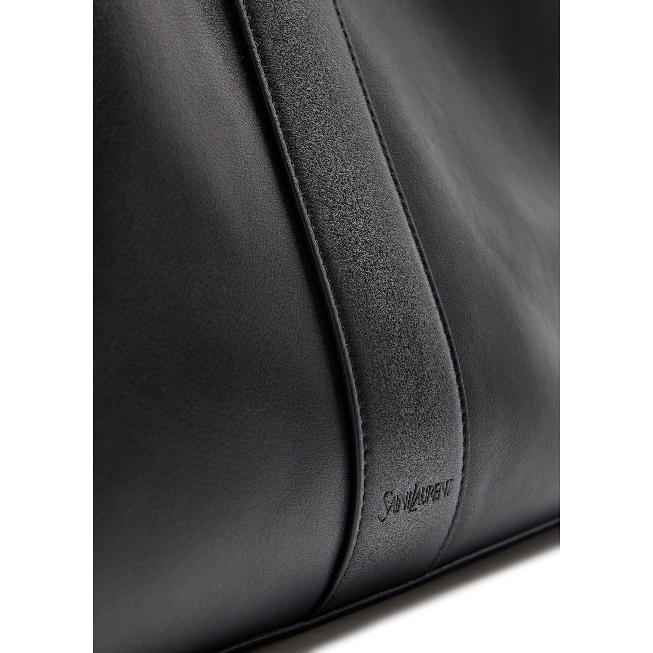 BLACK - Saint Laurent - Women's Y Leather Tote Bag - 3