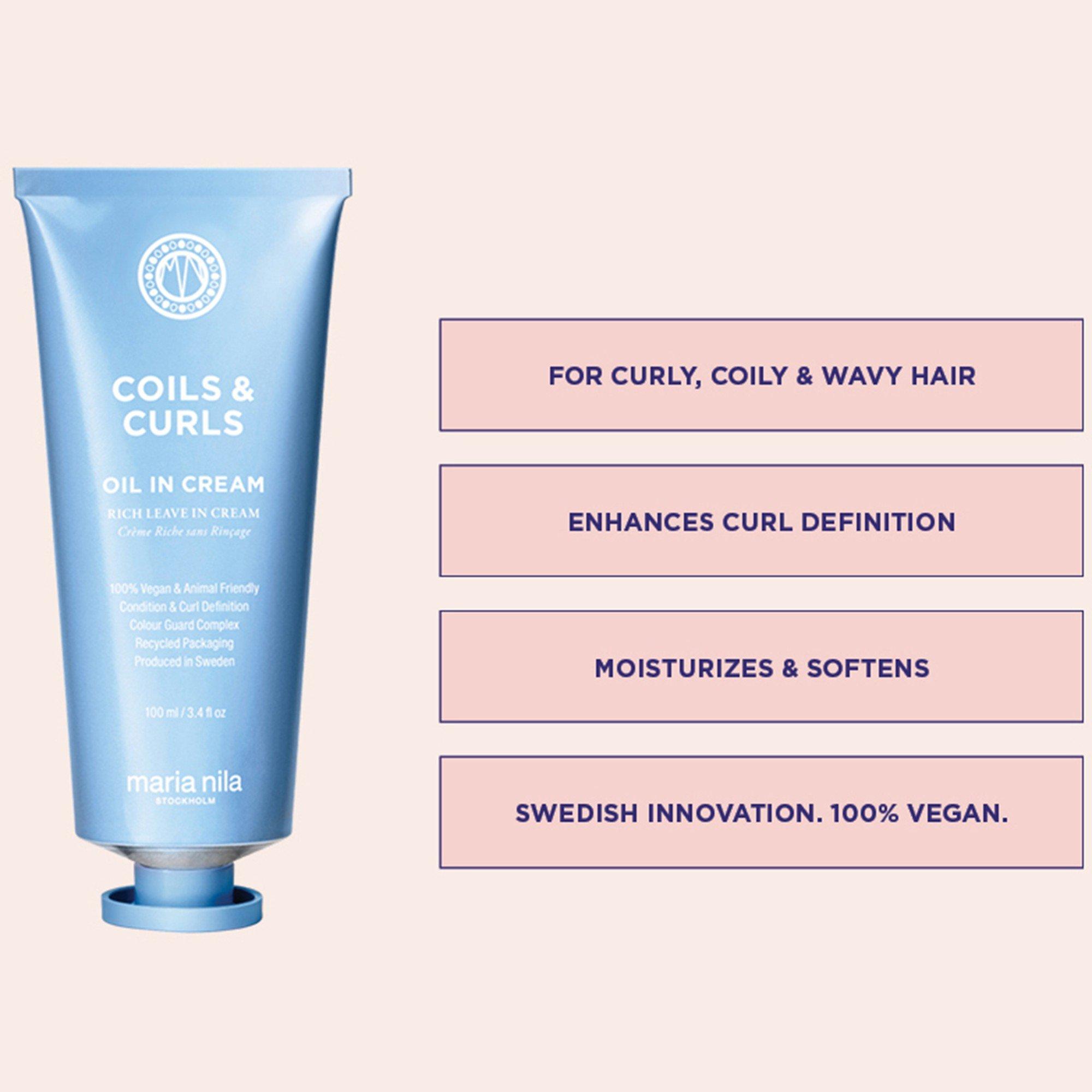 Not Applicable - Maria Nila - Coils & Curls Oil In Crea - 3