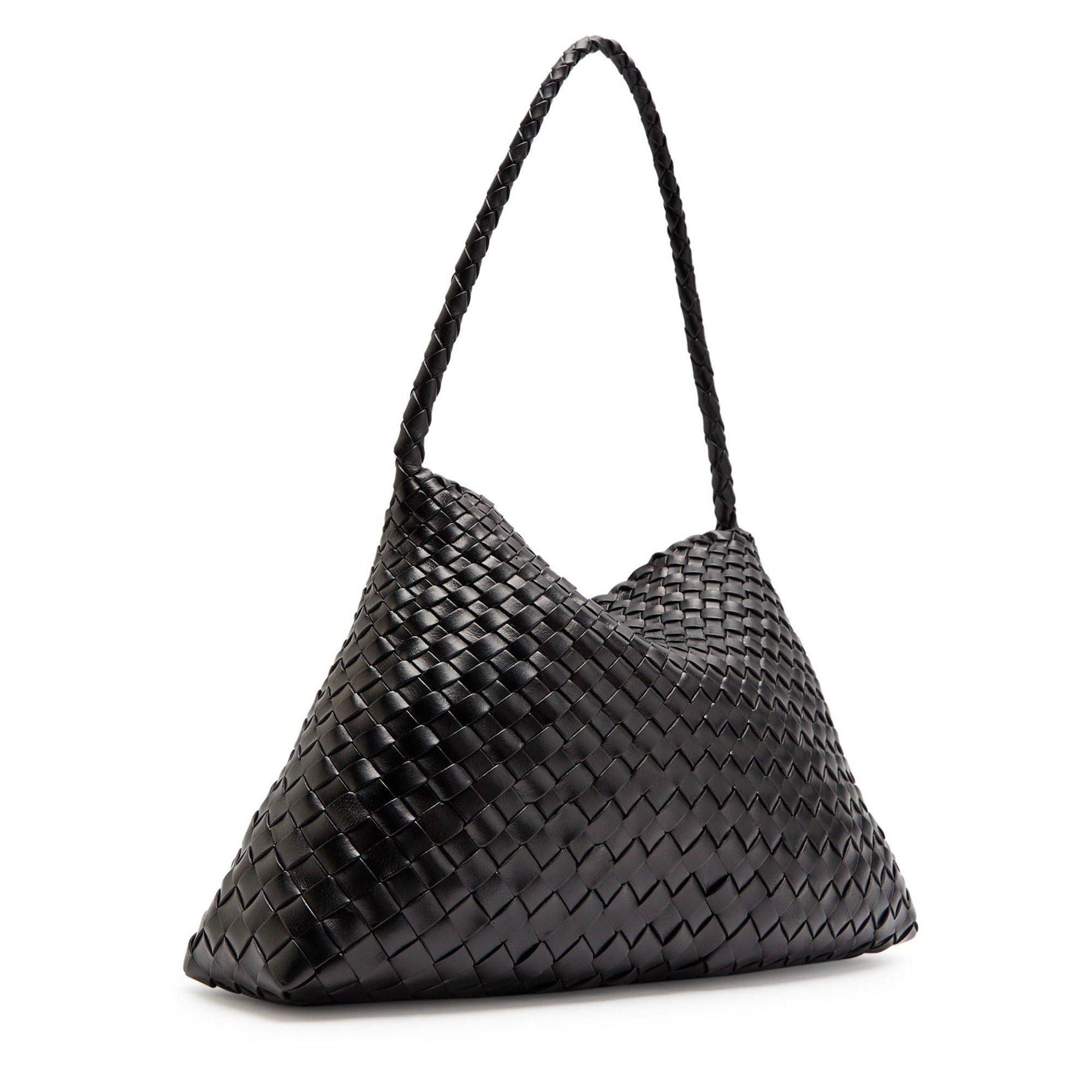 BLACK - Dragon Diffusion - Women's Santa Maria Leather Shoulder Bag - 2