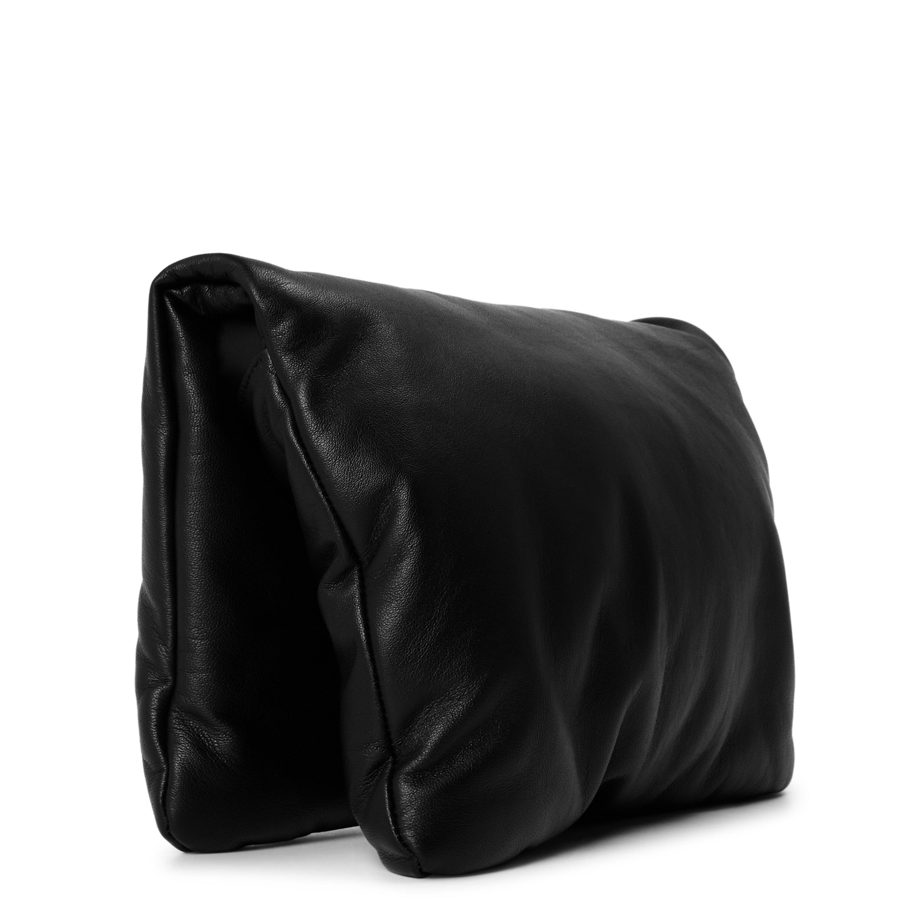 BLACK - Sportmax - Women's Soffy Leather Shoulder Bag - 2