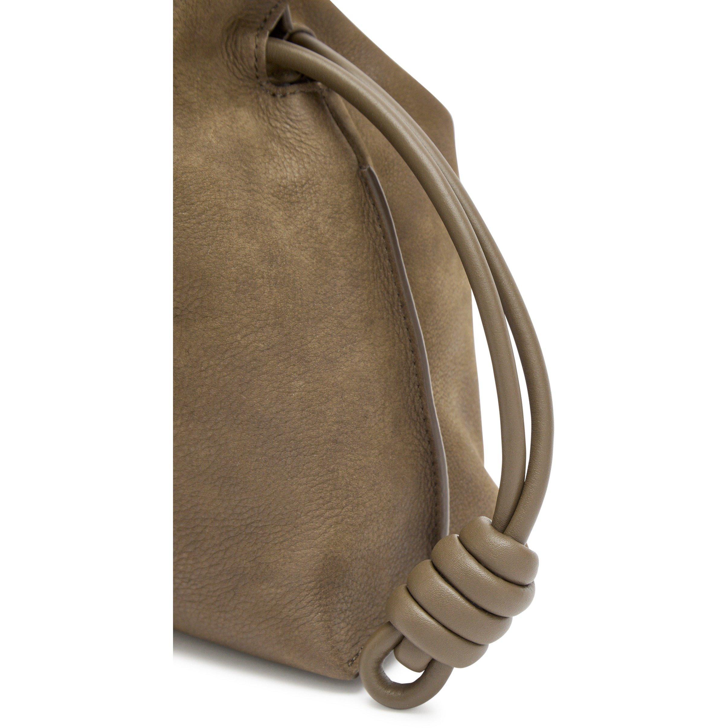 CHOCOLATE - LOEWE - FLAMENCO CLUTCH MEDIUM - 4