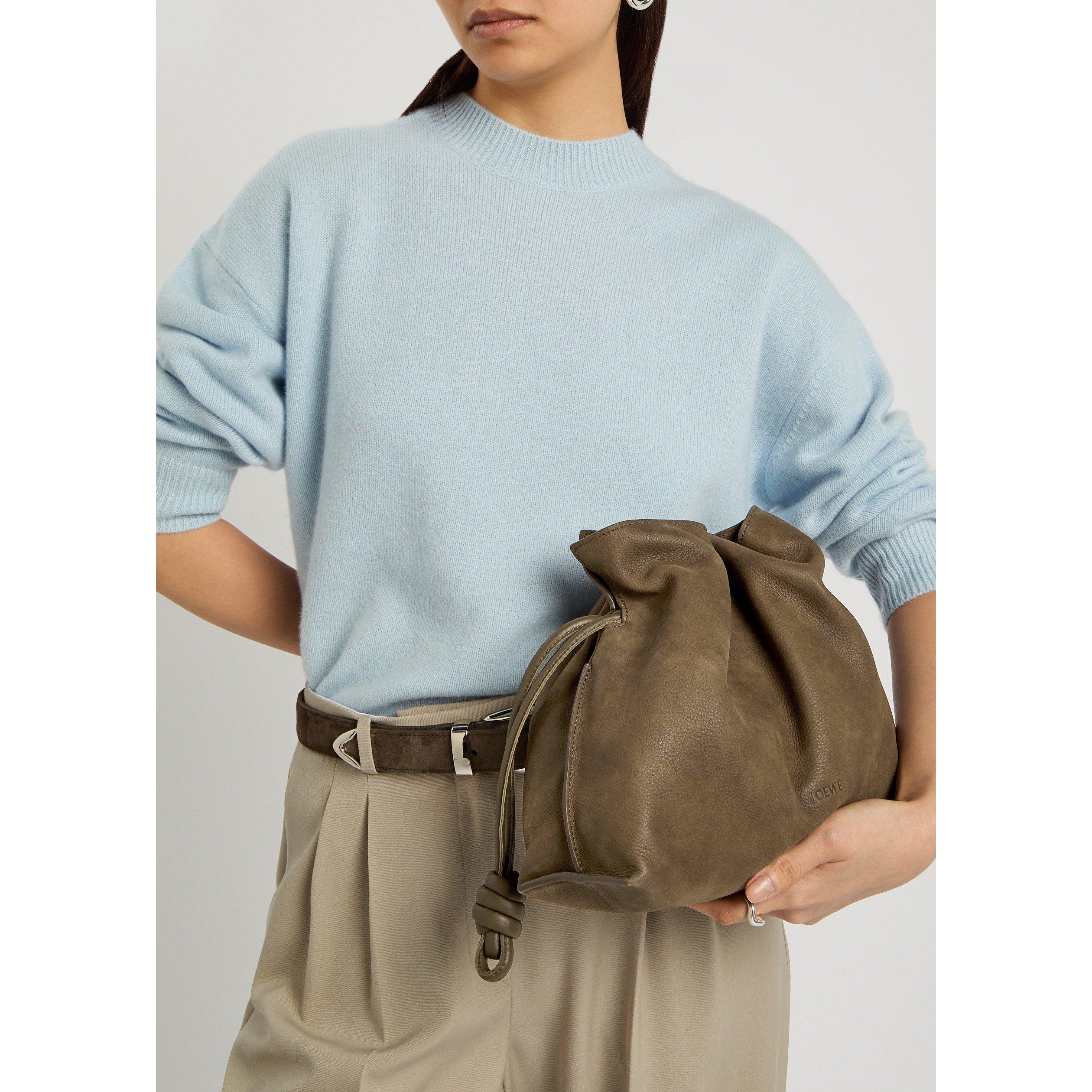 CHOCOLATE - LOEWE - FLAMENCO CLUTCH MEDIUM - 6