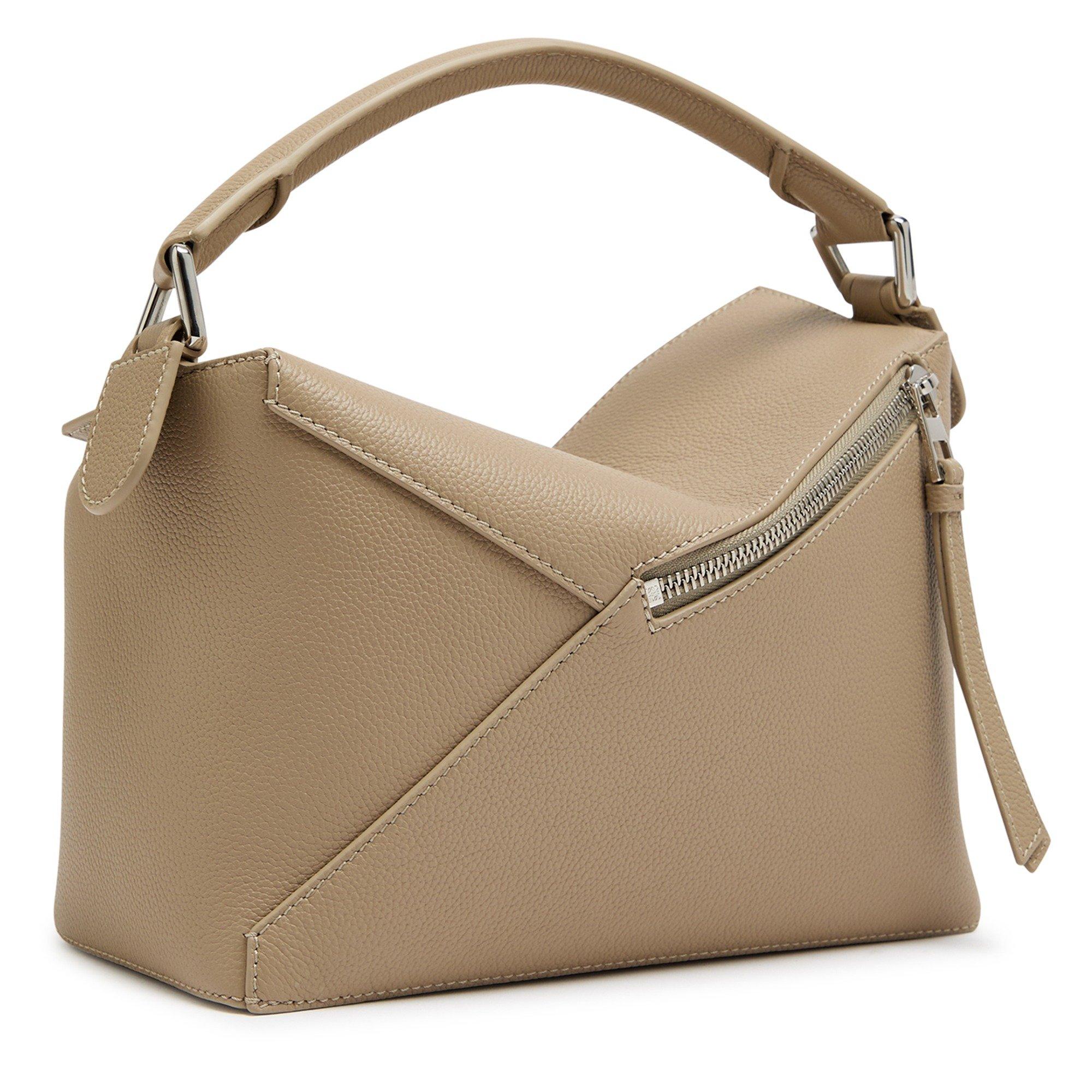 TAUPE - LOEWE - PUZZLE EDGE SMALL BAG - 2