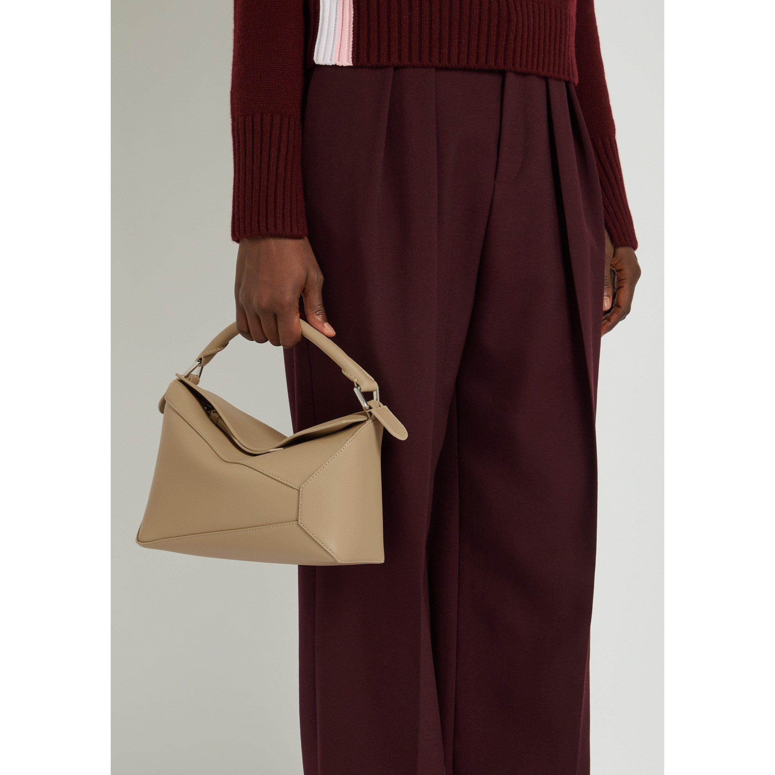 TAUPE - LOEWE - PUZZLE EDGE SMALL BAG - 3