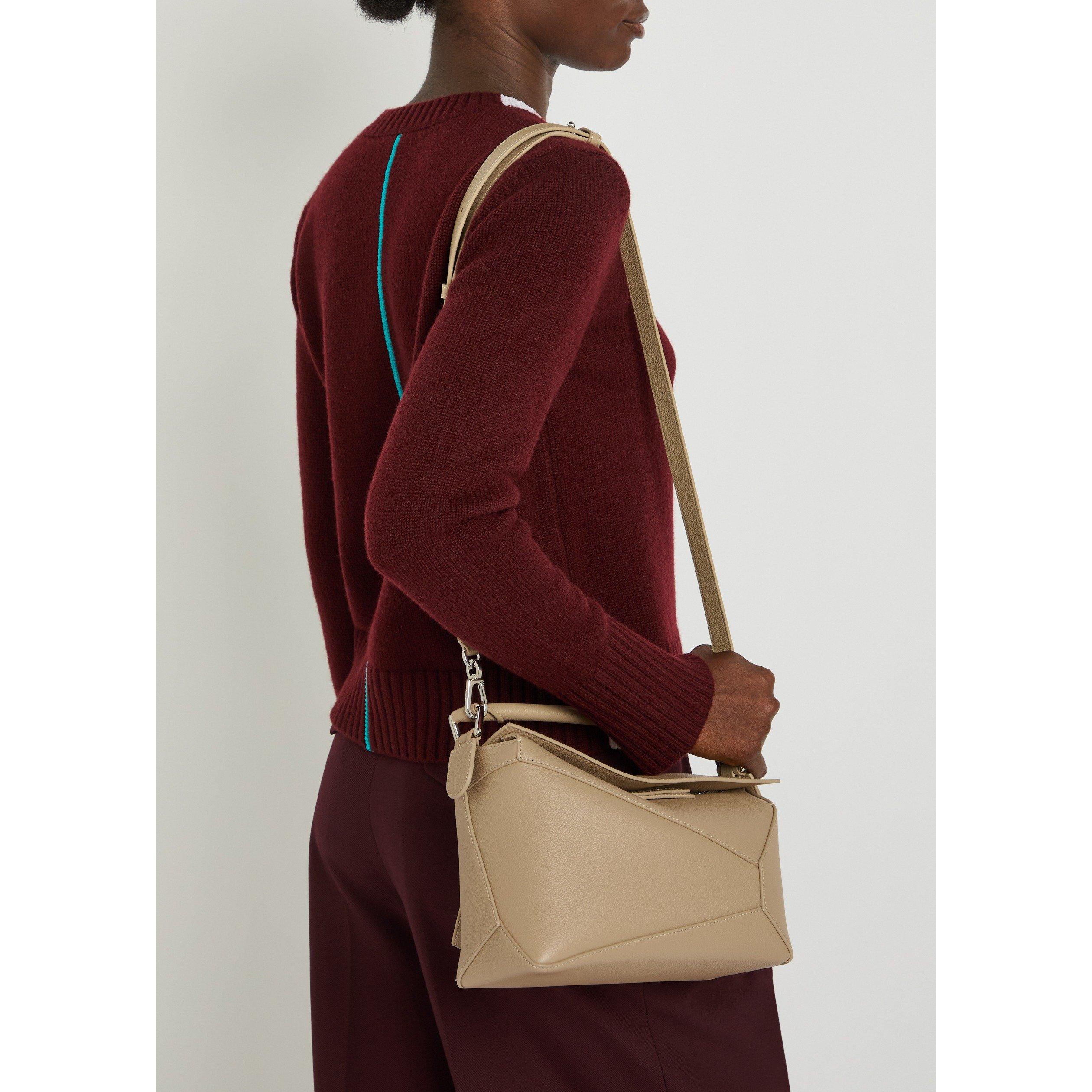 TAUPE - LOEWE - PUZZLE EDGE SMALL BAG - 6
