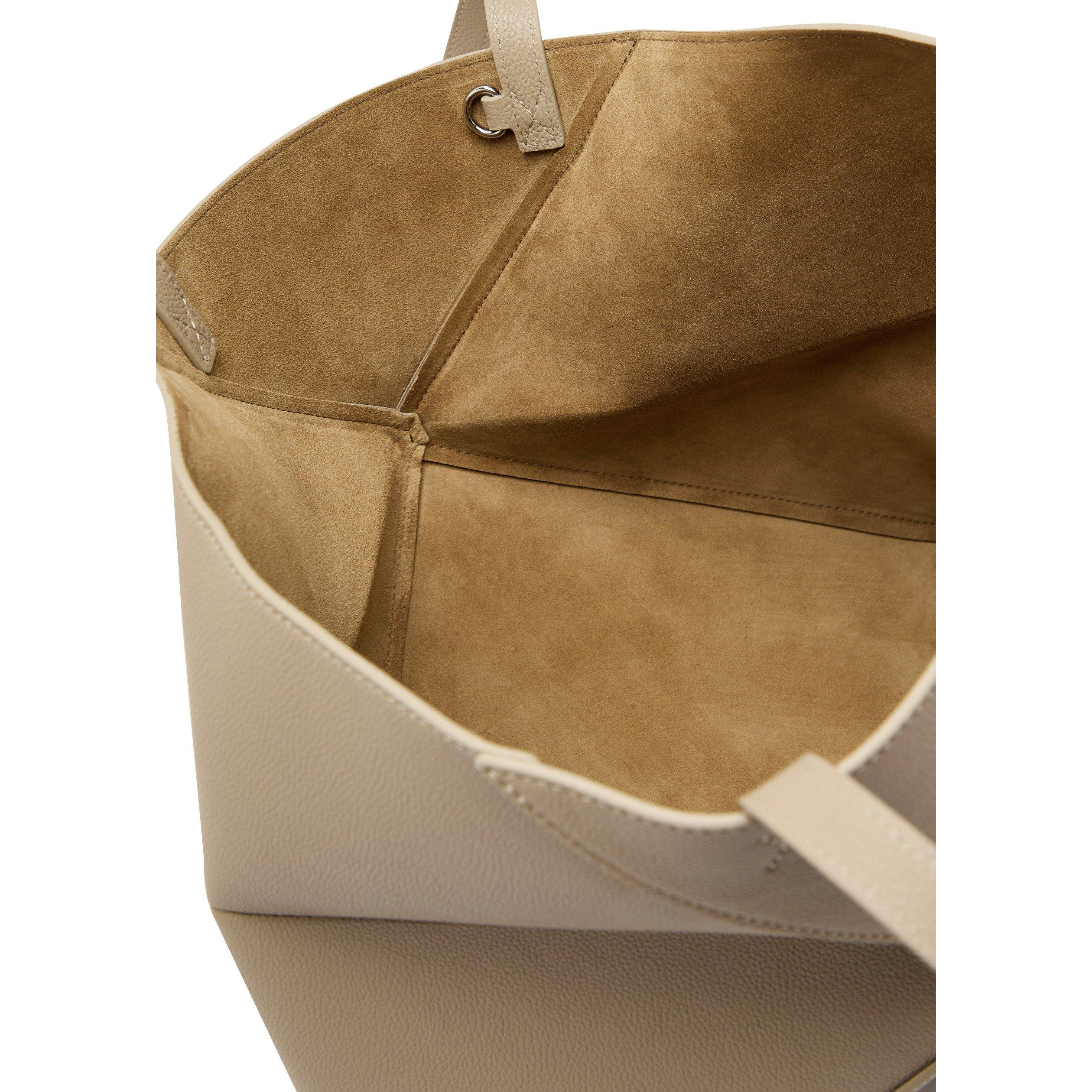 TAUPE - LOEWE - PUZZLE FOLD TOTE HORIZONTAL M - 5