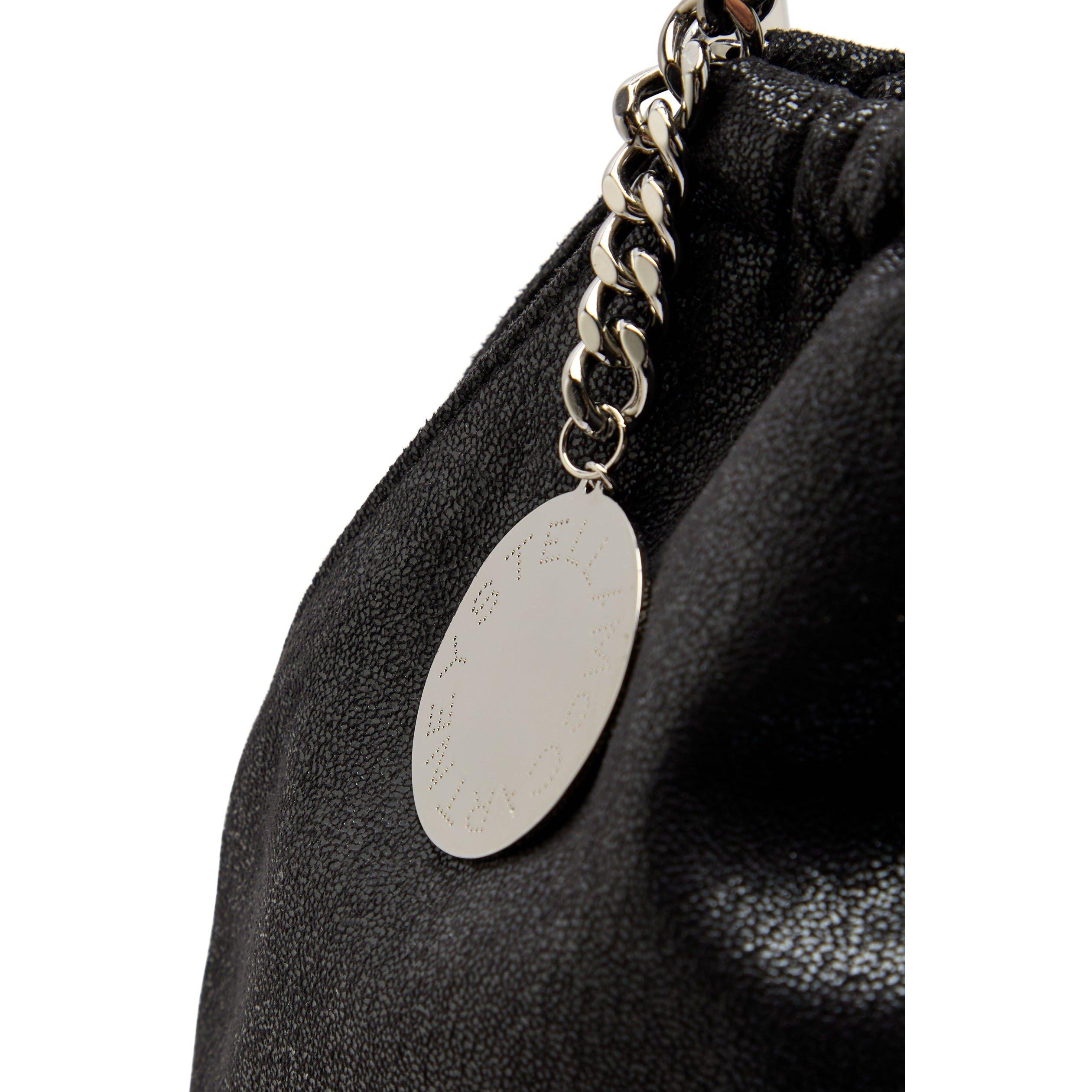 BLACK - Stella McCartney - Falabella Medium Drawstring Ec - 4