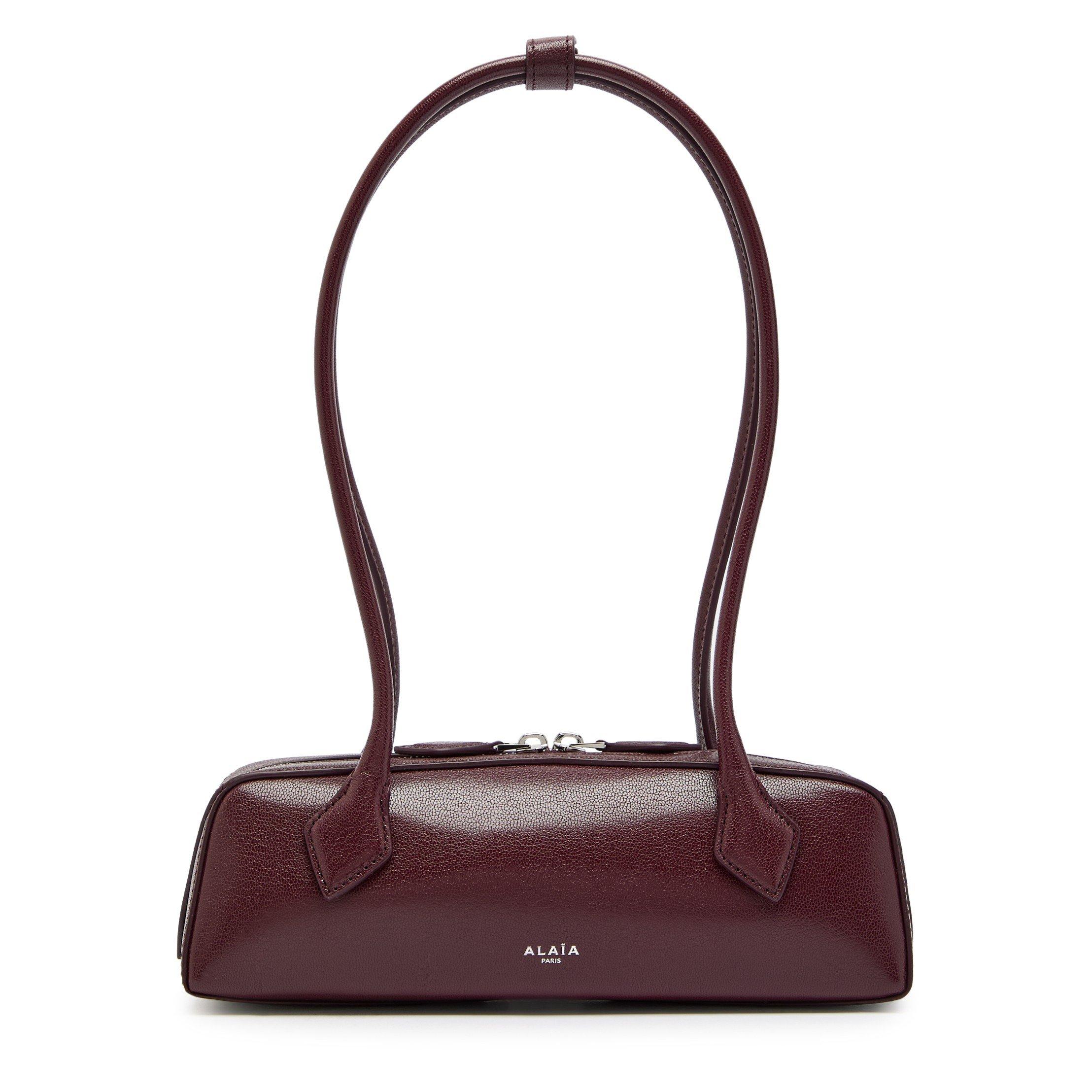 BURGUNDY - Alaia - LE TECKLE SMALL