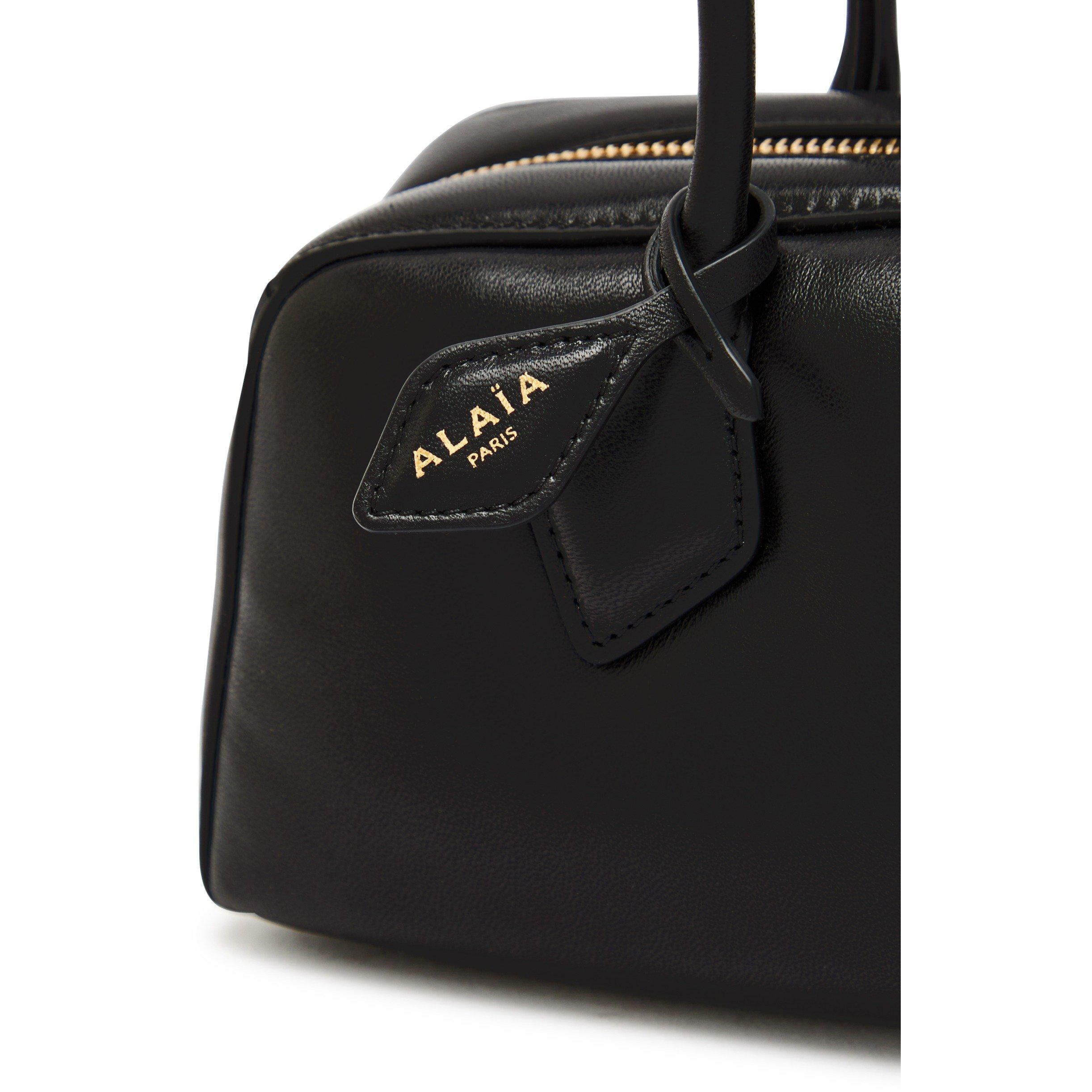 BLACK - Alaia - LE TECKEL SOFT MEDIUM BAG - 4