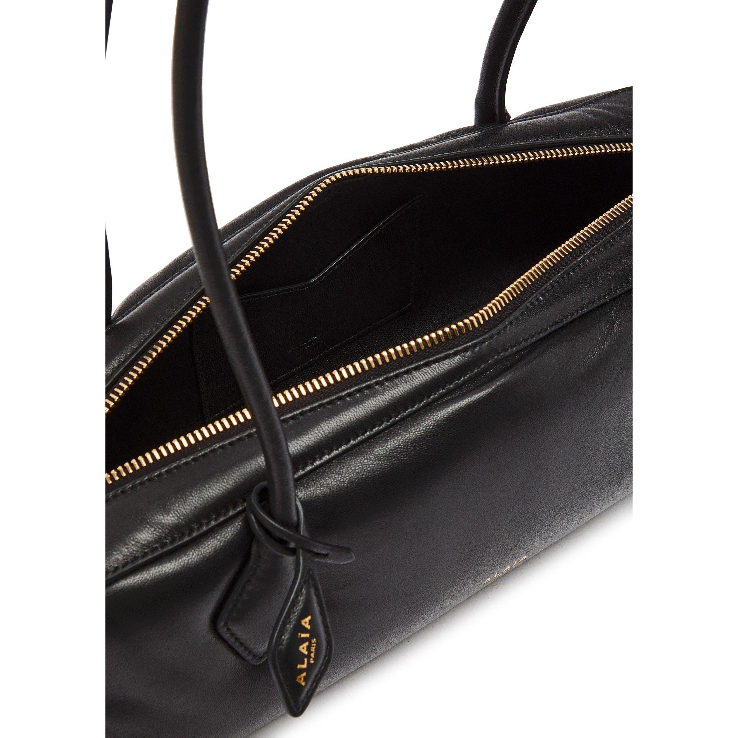 BLACK - Alaia - LE TECKEL SOFT MEDIUM BAG - 5