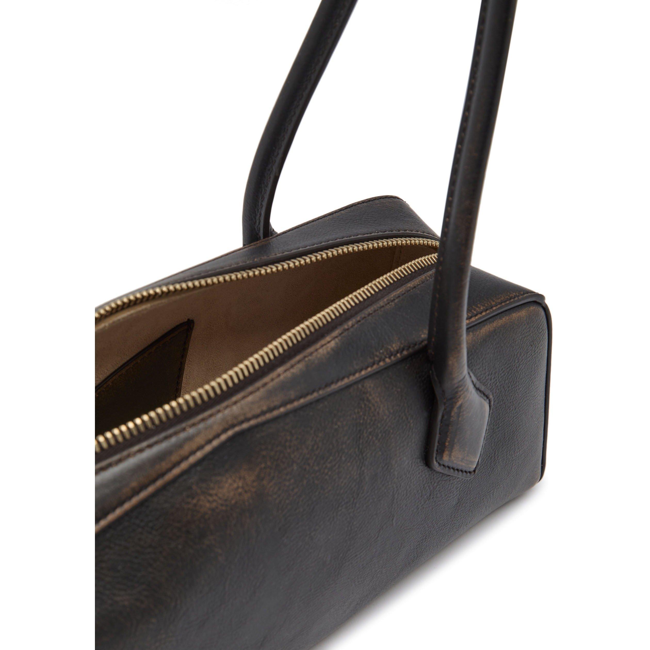 DARK BROWN - Alaia - LE TECKEL DISTRESSED MEDIUM BA - 5