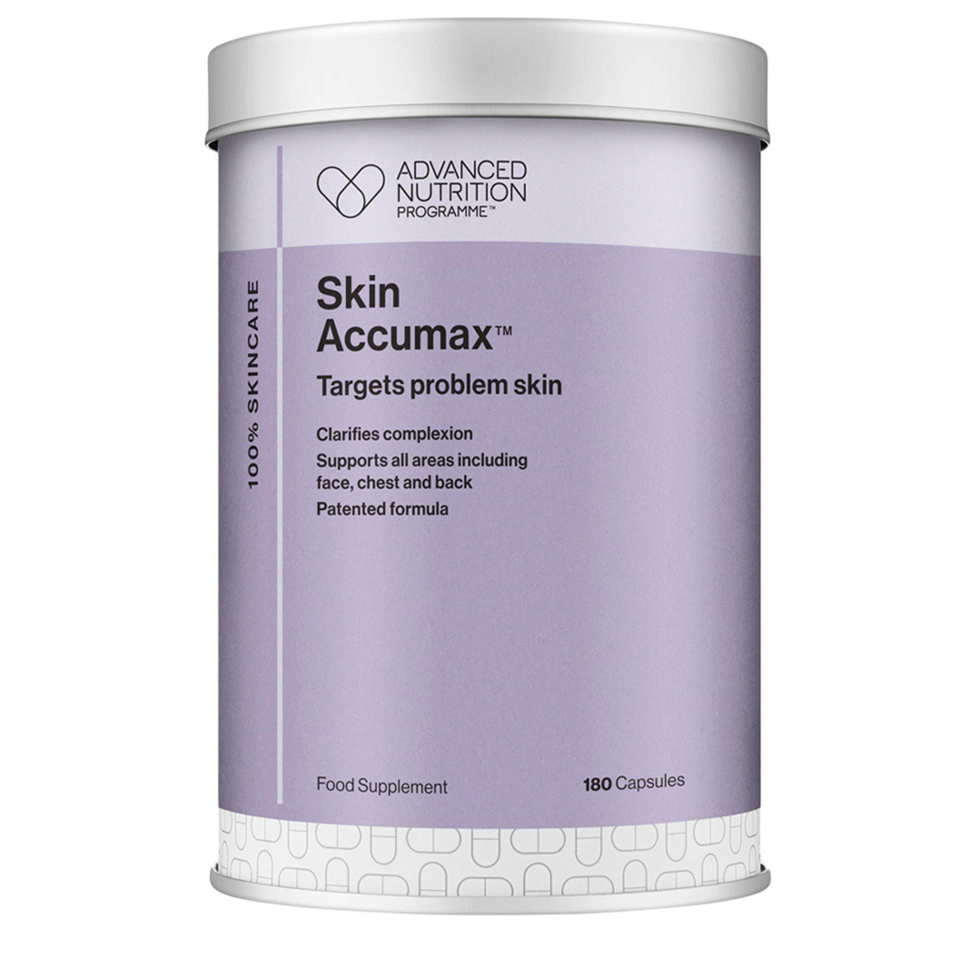 Not Applicable - Advanced Nutrition Programme - SKIN ACCUMAX 180 CAPSULES