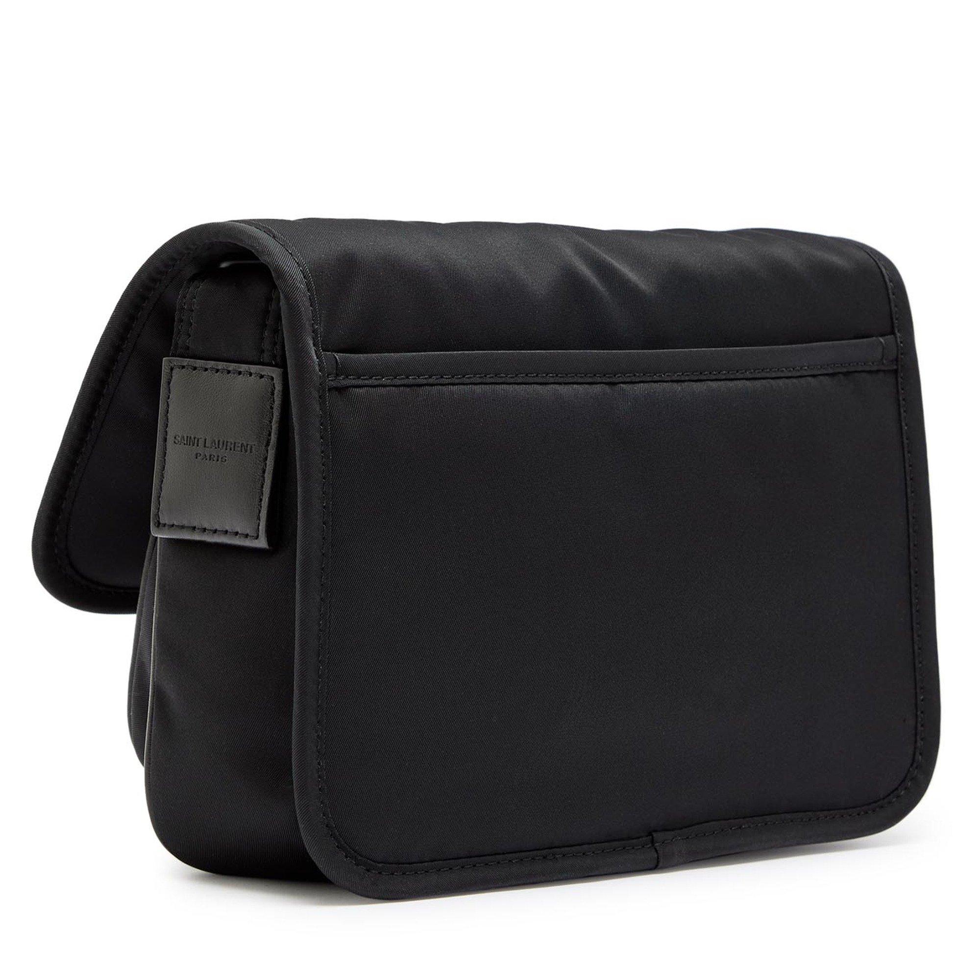 BLACK - Saint Laurent - Men's Niki S Cross-Body Bag - 2