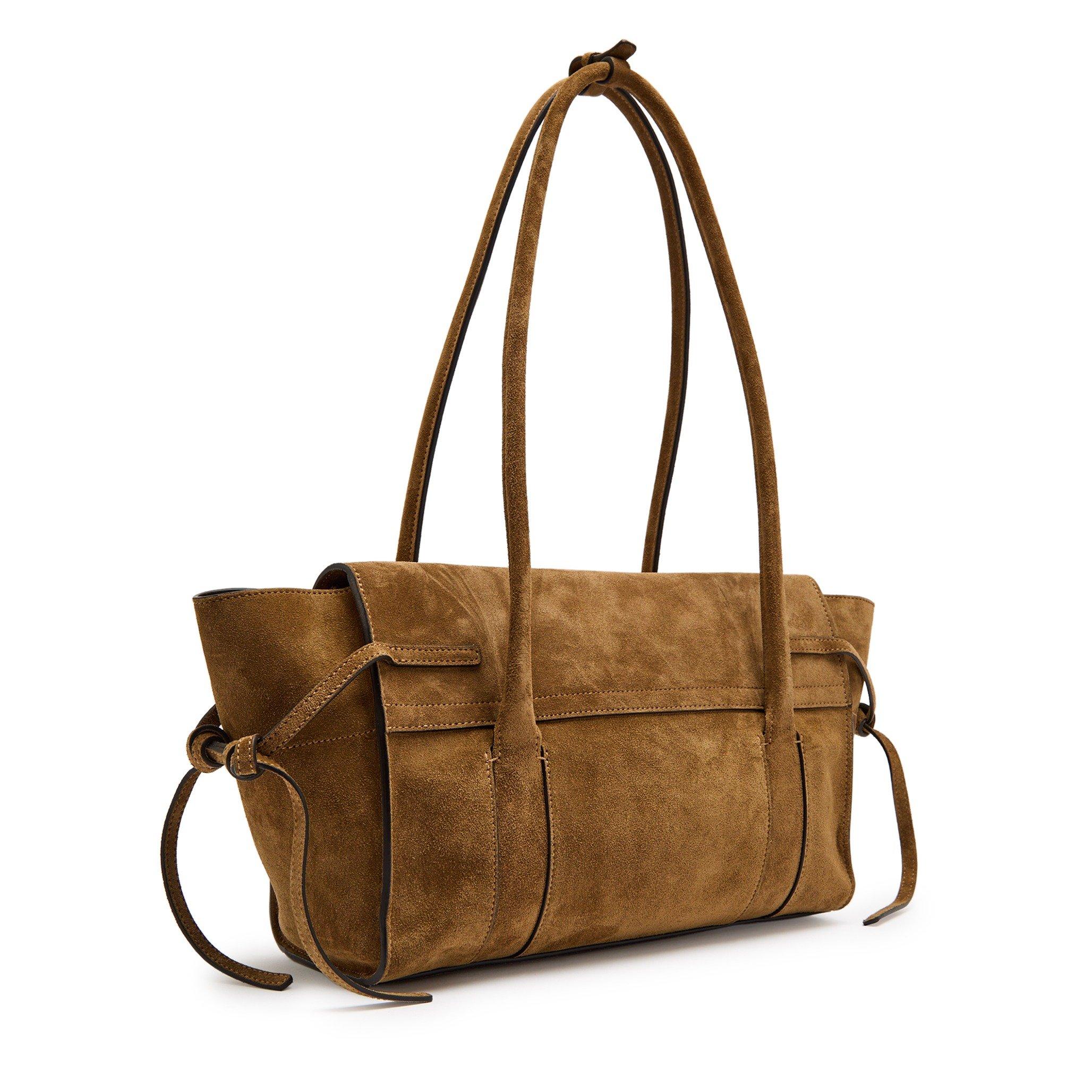 SAND - Mulberry - SMALL SOFT BAYSWATER SUEDE - 2