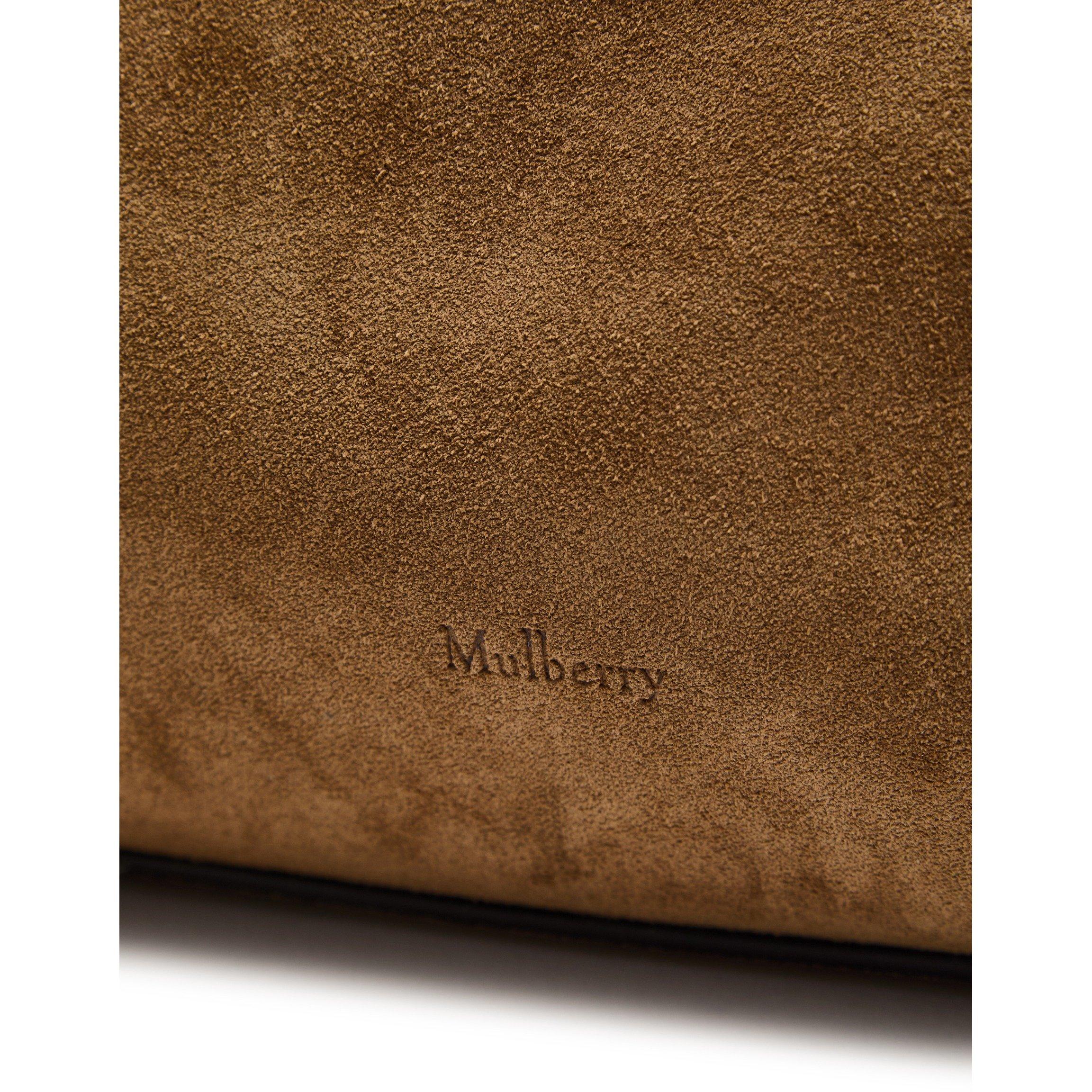 SAND - Mulberry - SMALL SOFT BAYSWATER SUEDE - 4