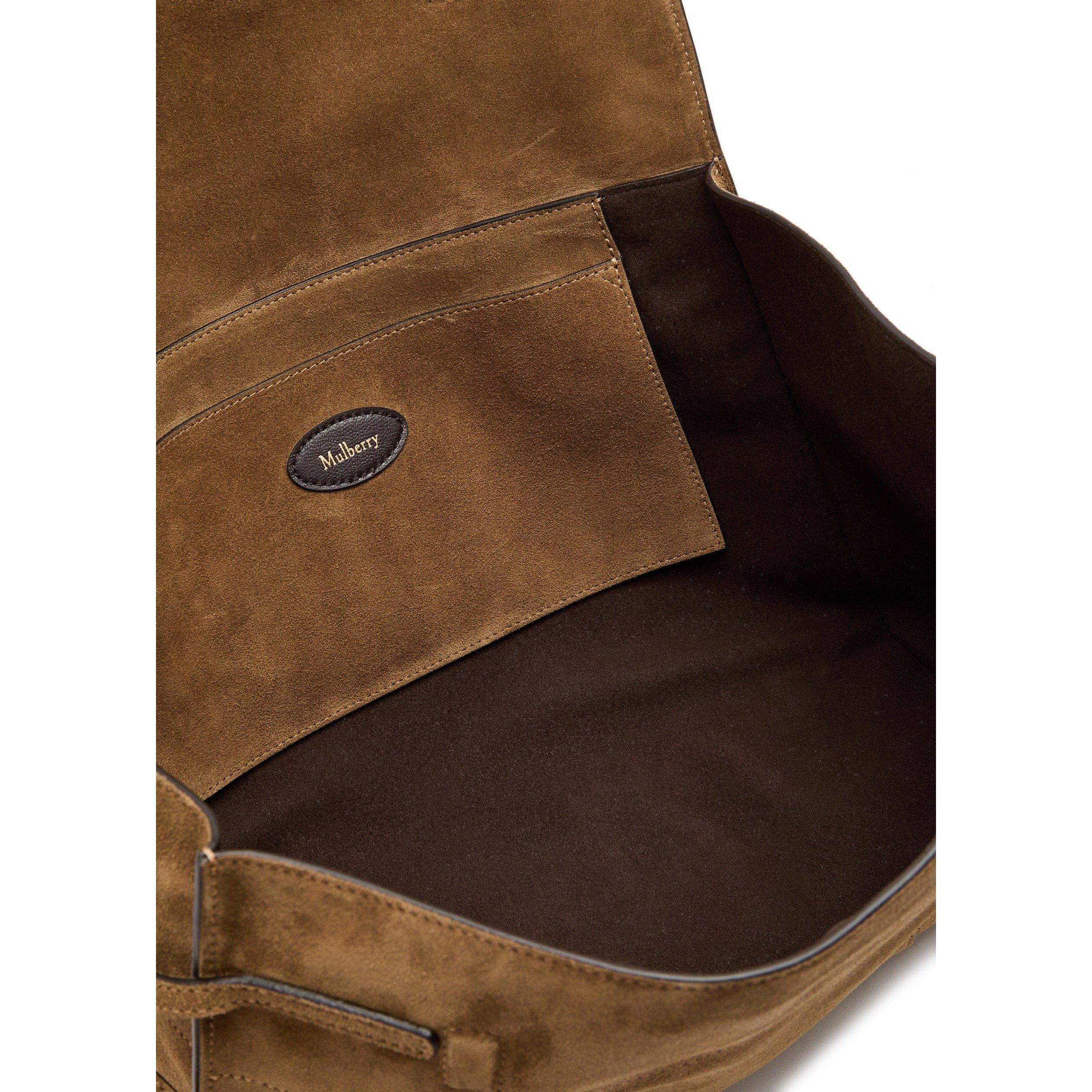 SAND - Mulberry - SMALL SOFT BAYSWATER SUEDE - 5
