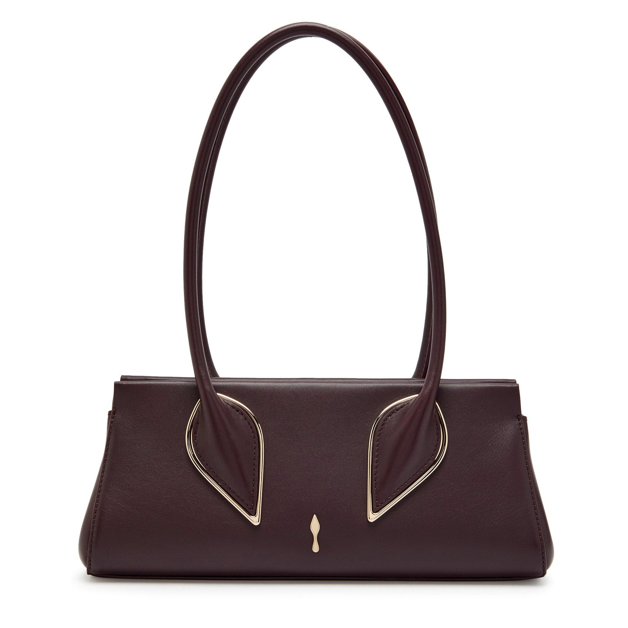 BROWN - Christian Louboutin - VENUS BAGUETTE CALF CORDIA - 1