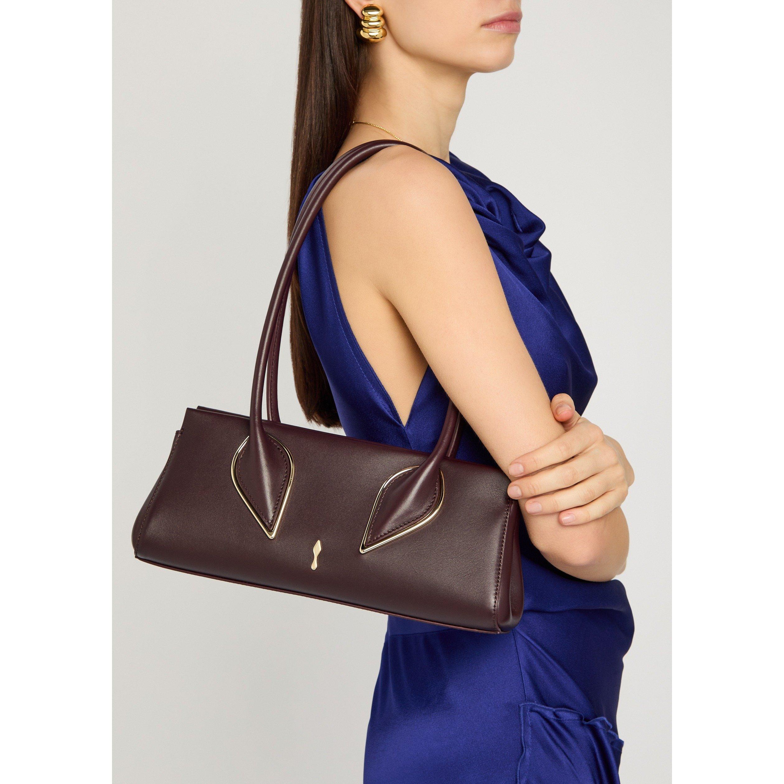 BROWN - Christian Louboutin - VENUS BAGUETTE CALF CORDIA - 3