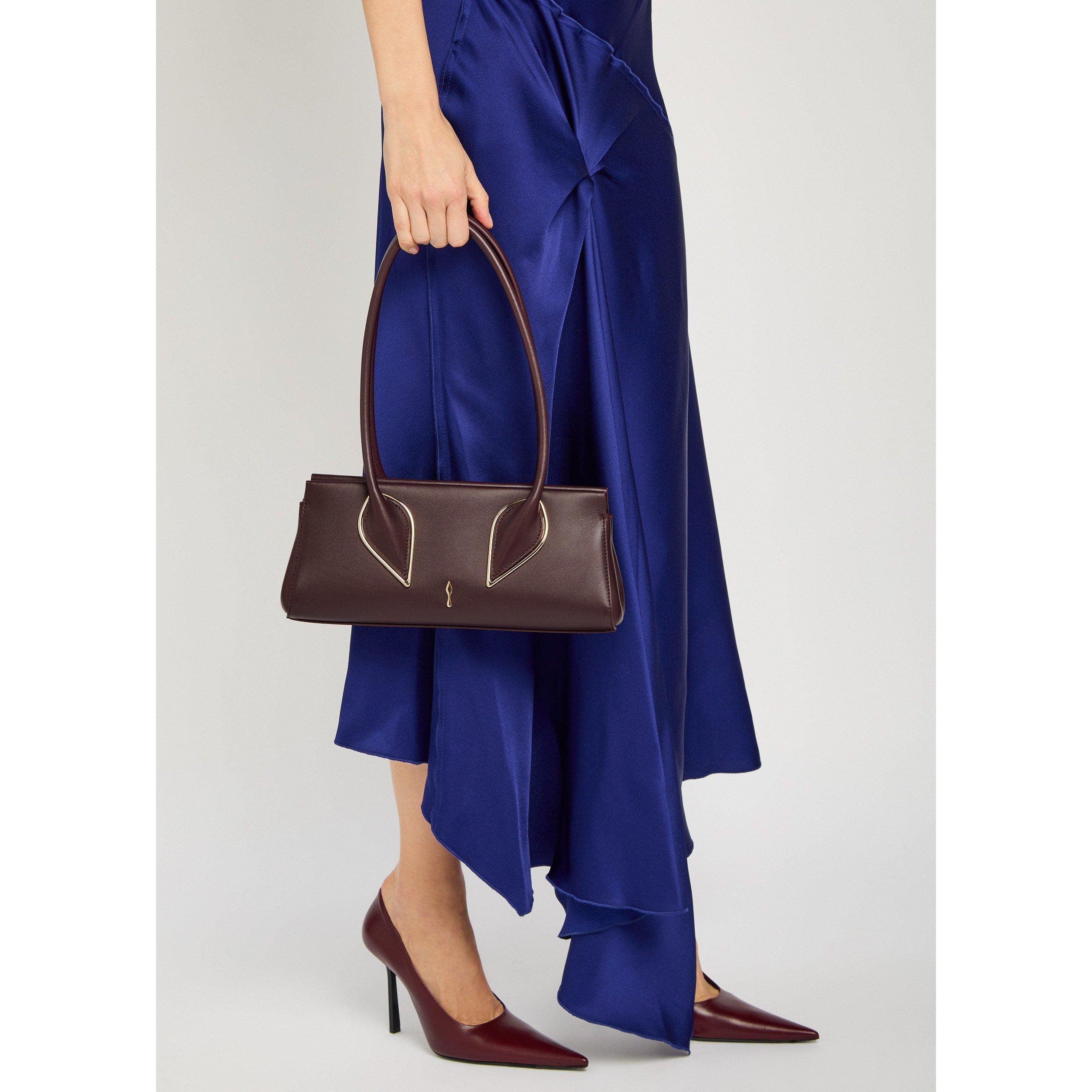 BROWN - Christian Louboutin - VENUS BAGUETTE CALF CORDIA - 6