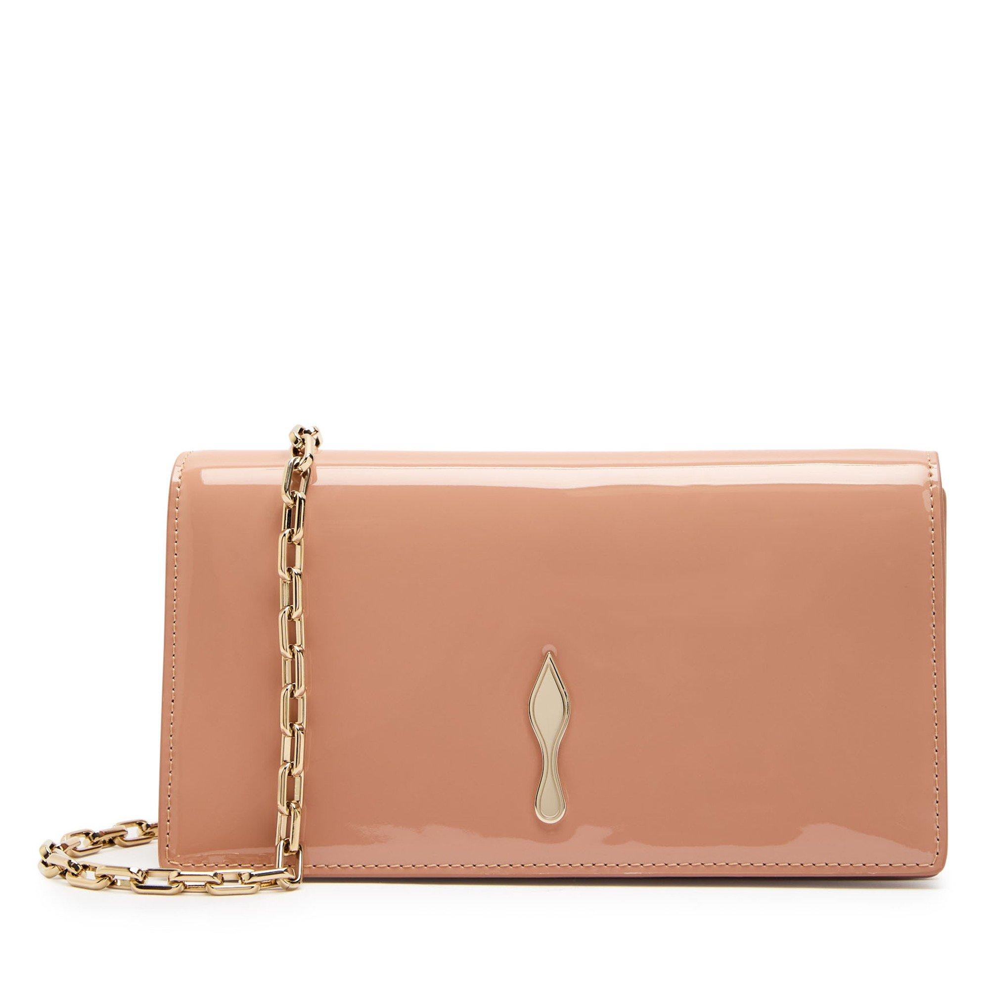 LIGHT PINK - Christian Louboutin - BETTINA CLUTCH PATENT