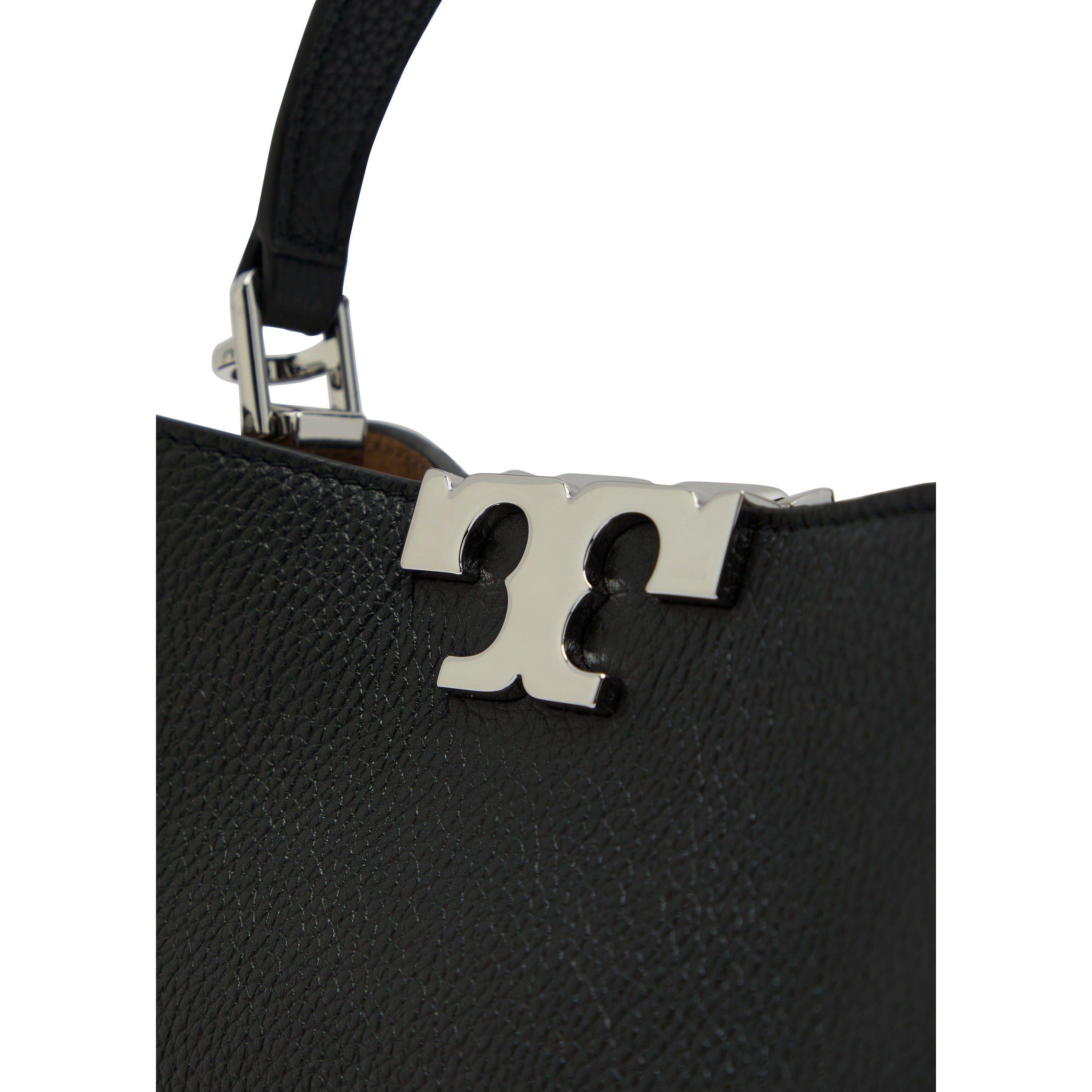 BLACK - Tory Burch - Eleanor Soft Mini Satchel - 4
