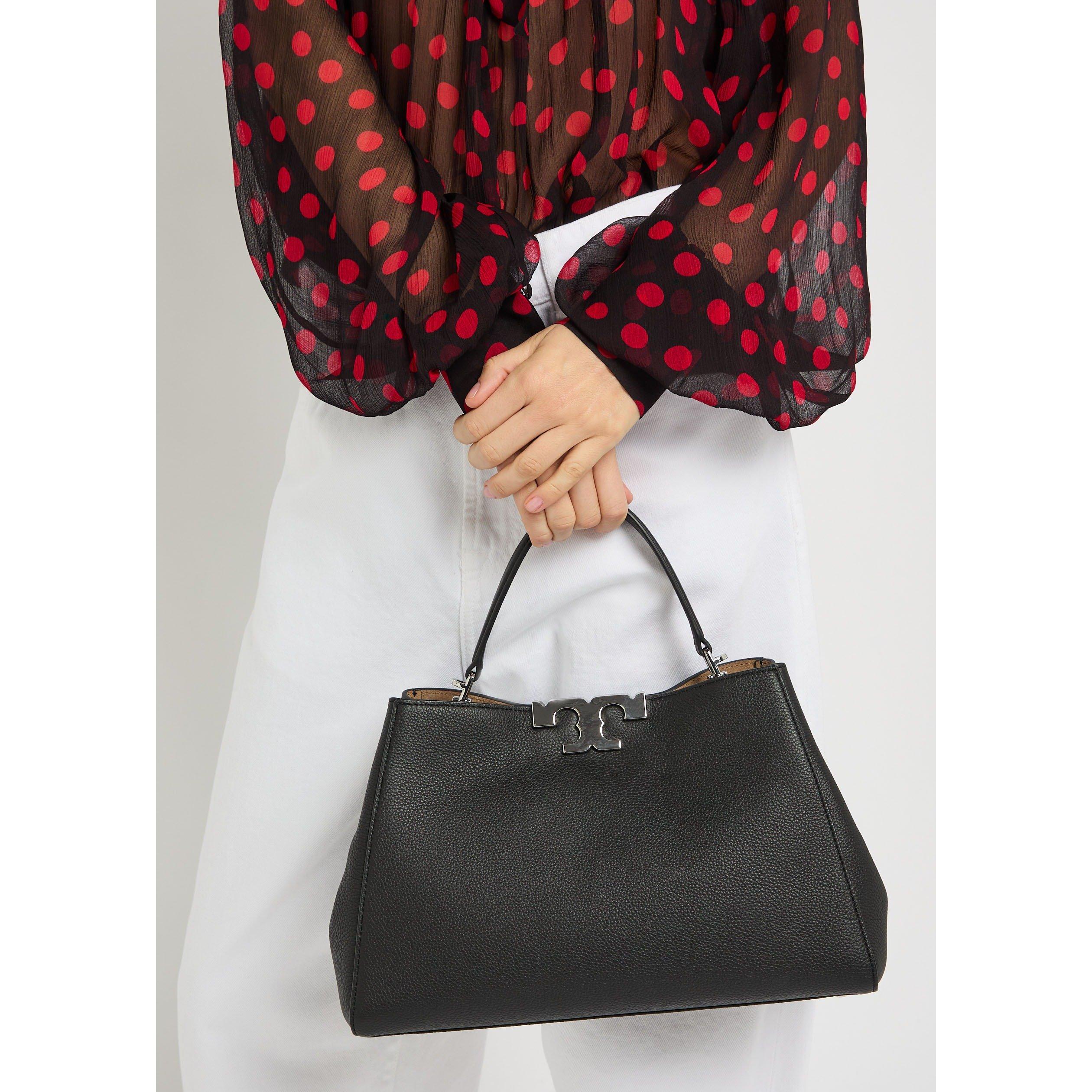 BLACK - Tory Burch - Eleanor Soft Satchel - 6