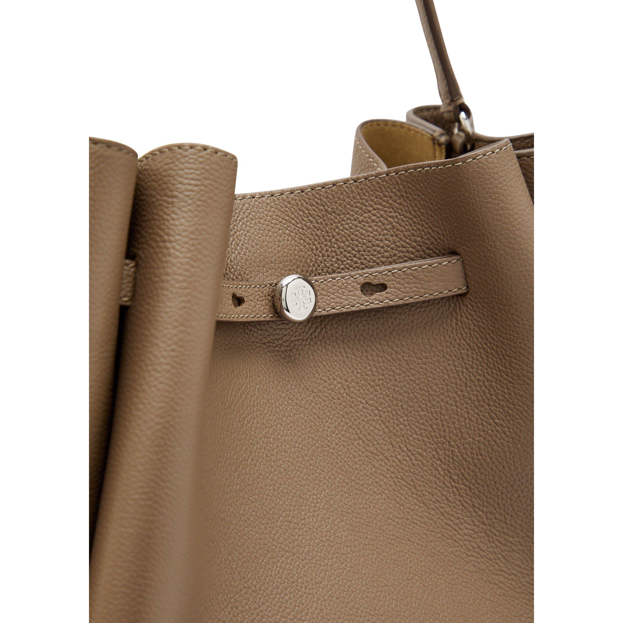 TAUPE - Tory Burch - Romy Large Bucket Bag - 4