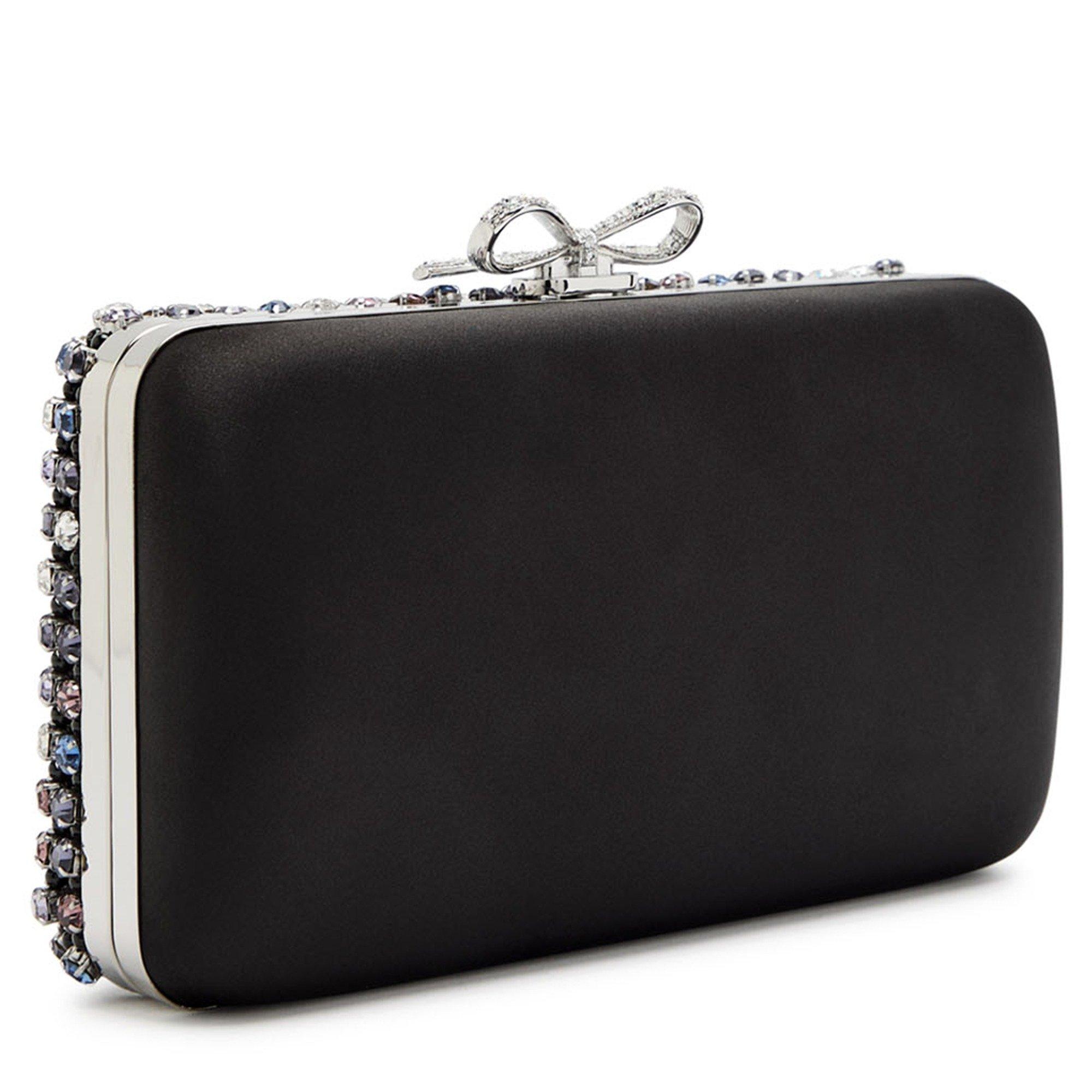 BLACK AND OTHER - Self Portrait - MULTI CRYSTAL CHAINMAIL CLUTCH - 2