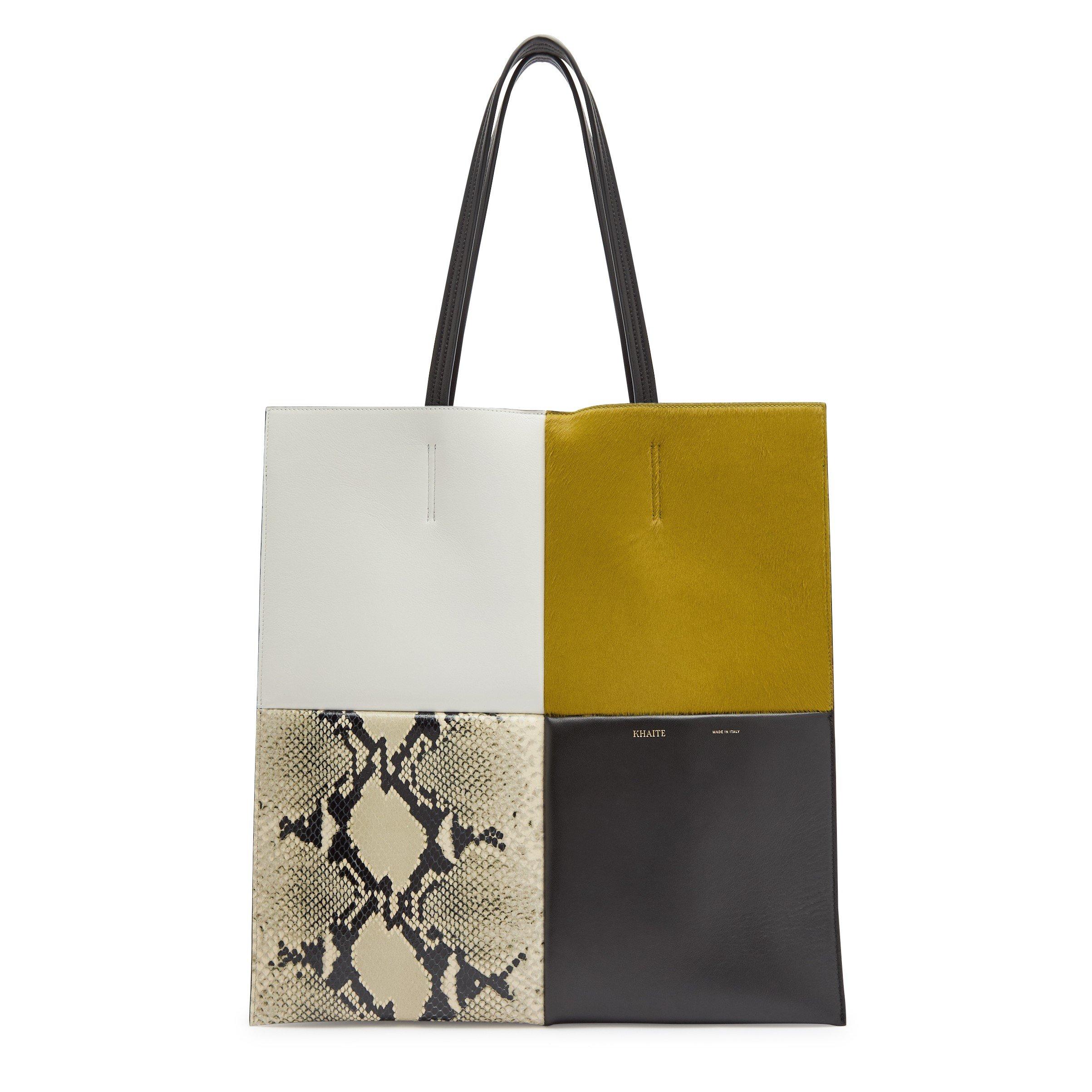 MULTICOLOURED - Khaite - PIPER PATCHWORK TOTE