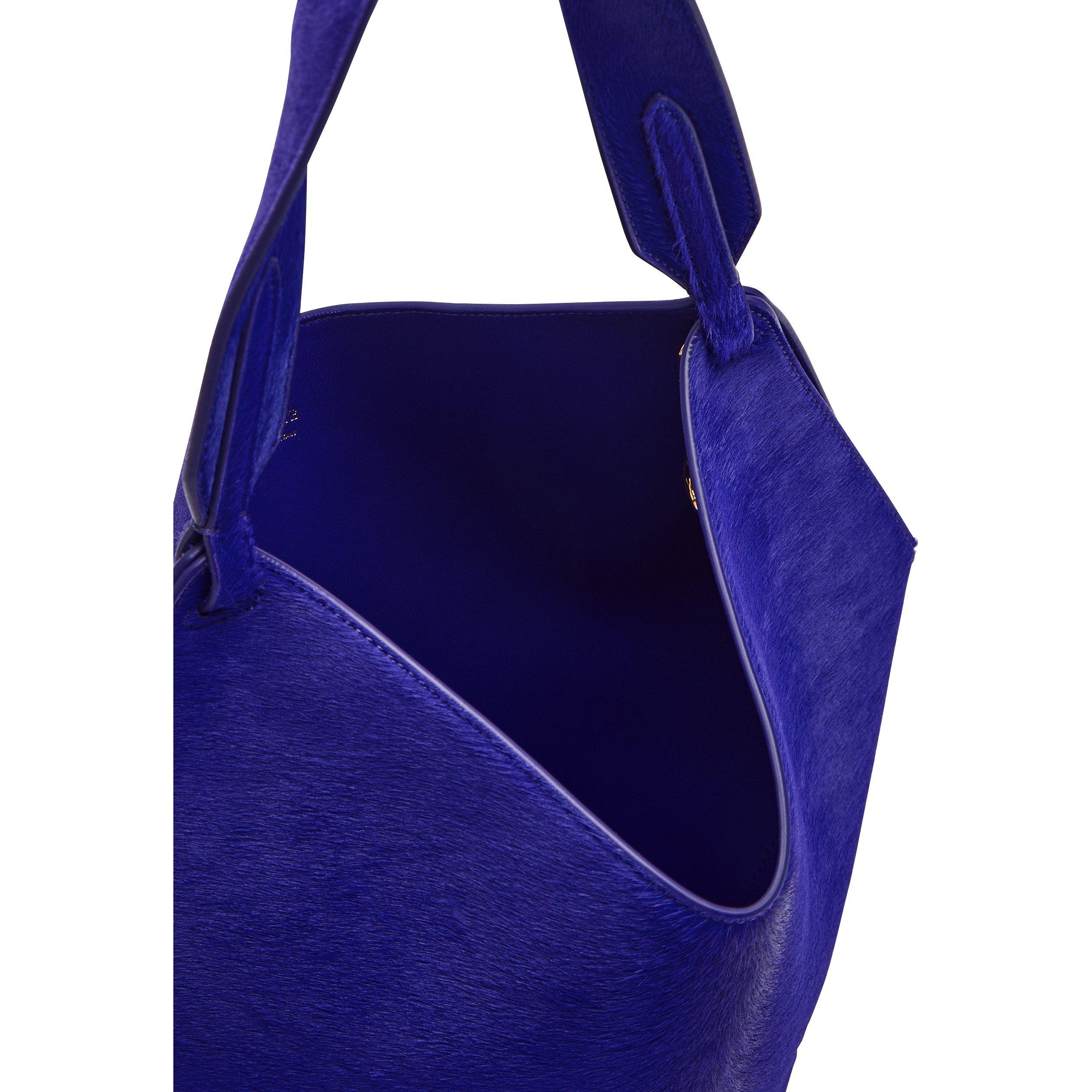 DARK PURPLE - Khaite - LOTUS MINI TOTE - 5