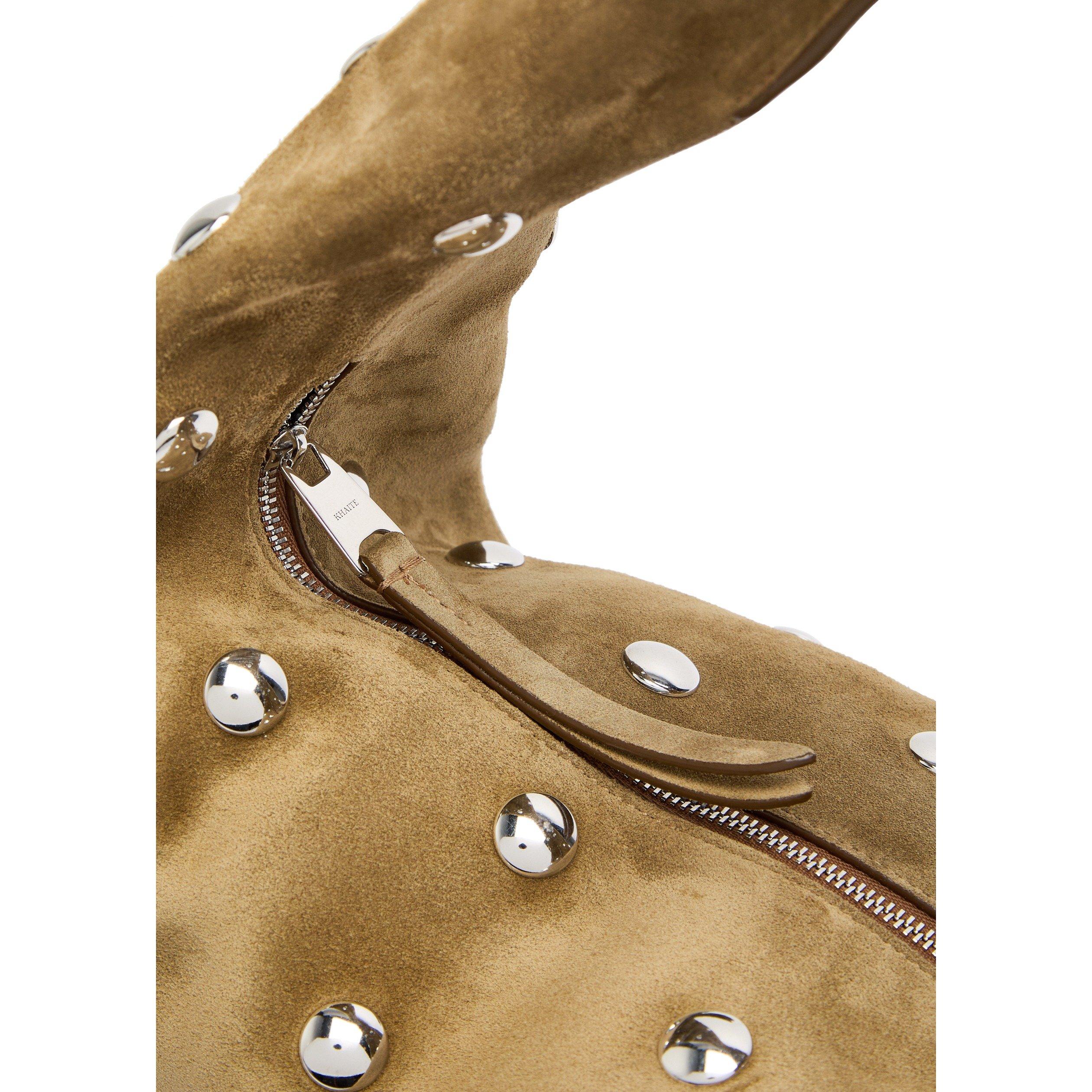 SAND - Khaite - OLIVIA HOBO MEDIUM W/ STUDS - 4