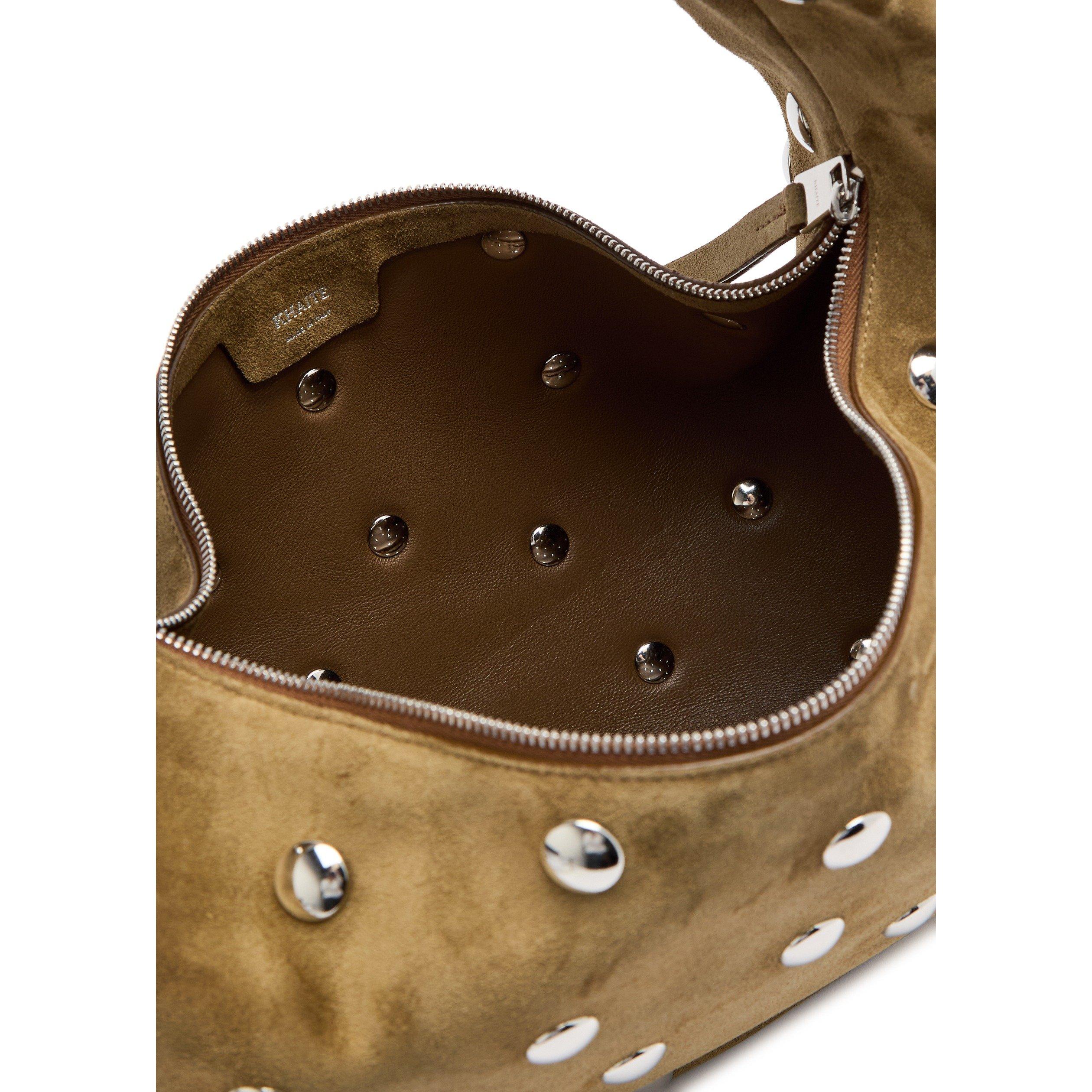 SAND - Khaite - OLIVIA HOBO MEDIUM W/ STUDS - 5
